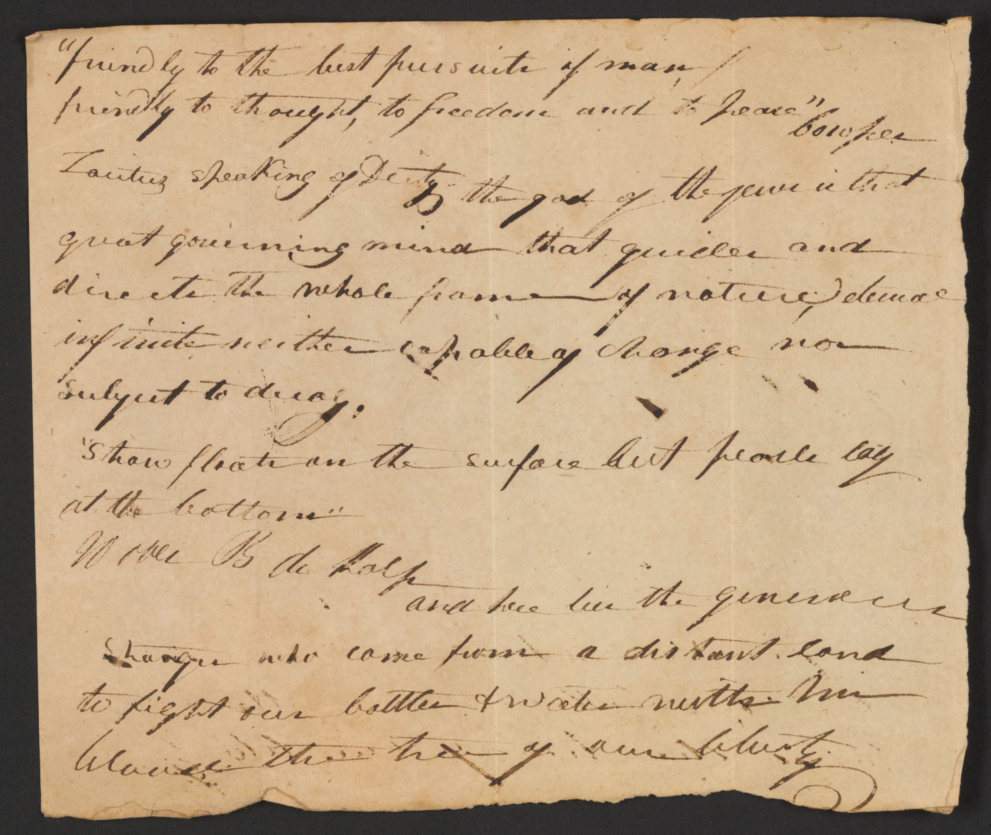 Scanned image of the current content page