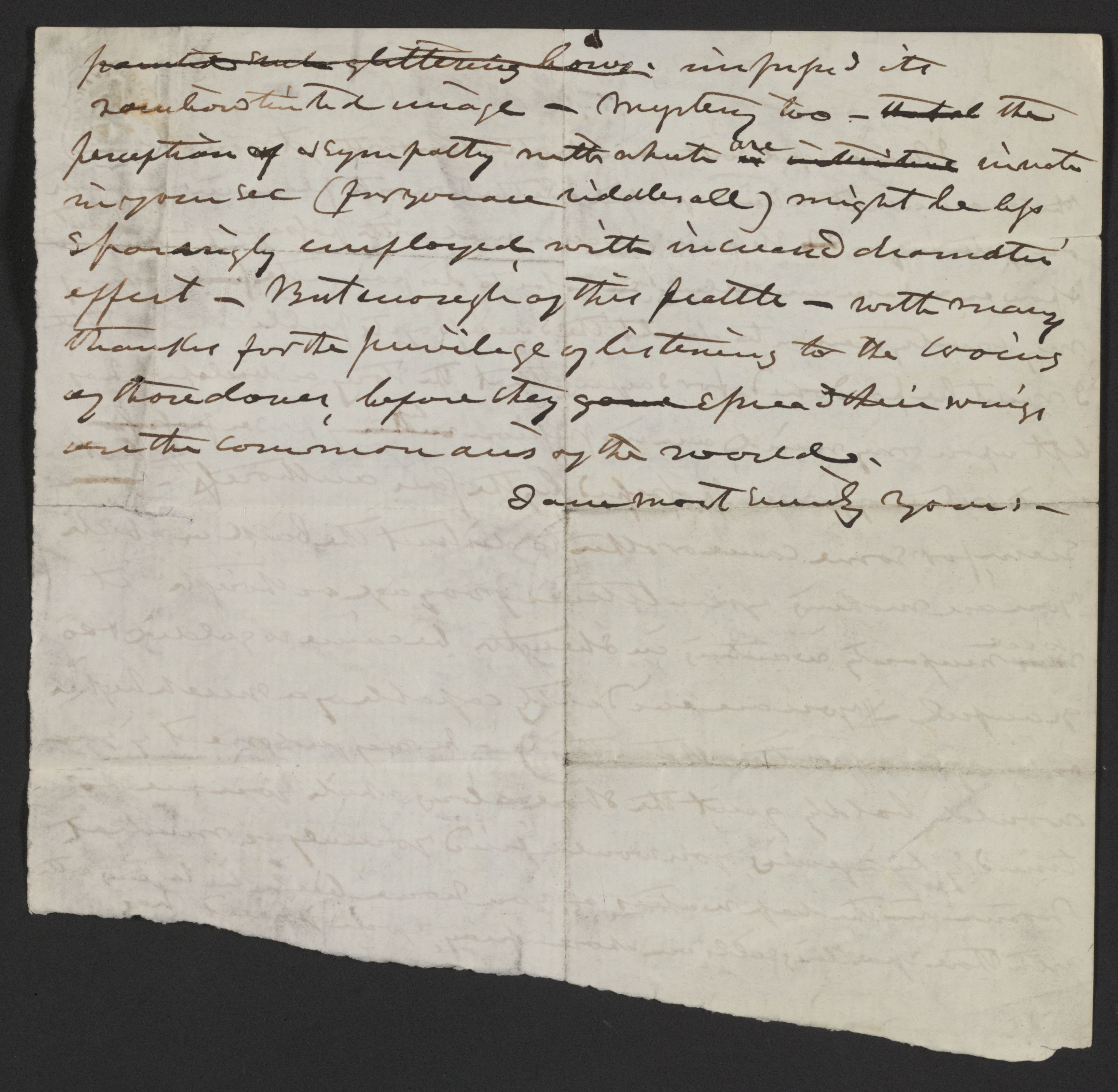 Scanned image of the current content page