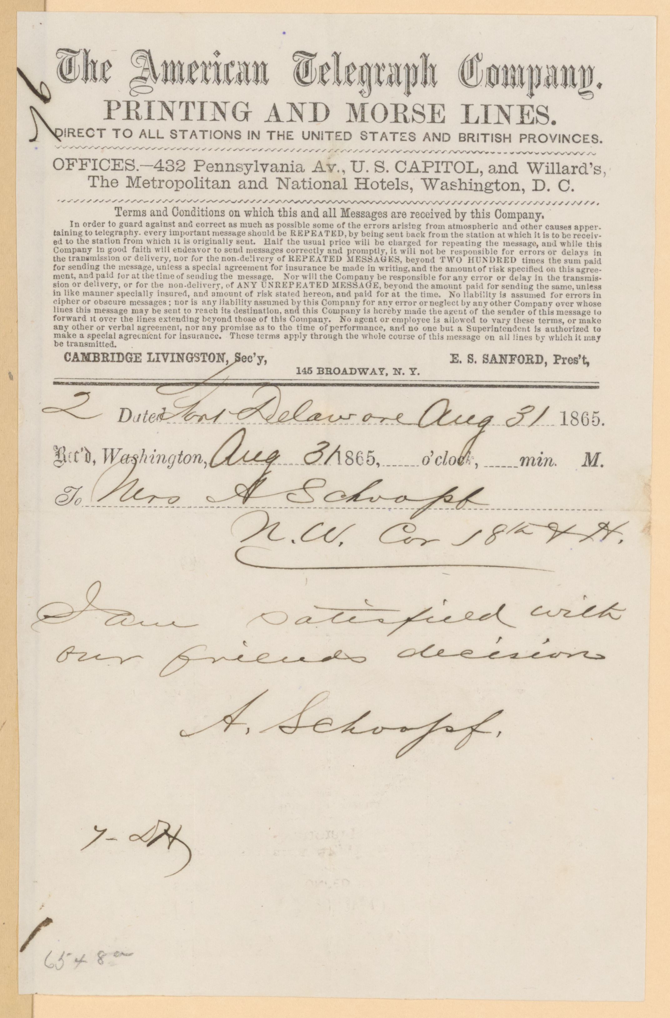 Scanned image of the current content page