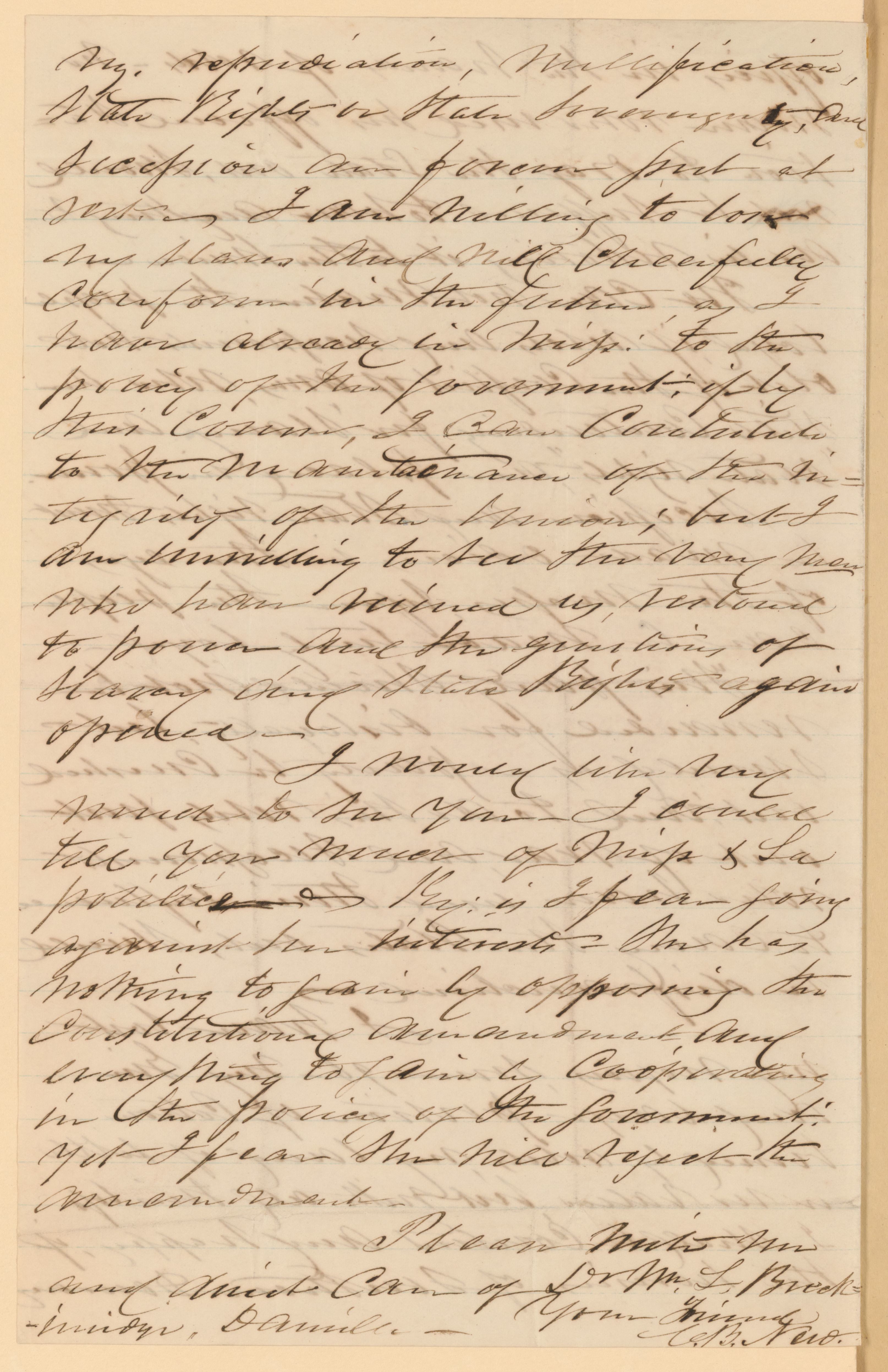 Scanned image of the current content page