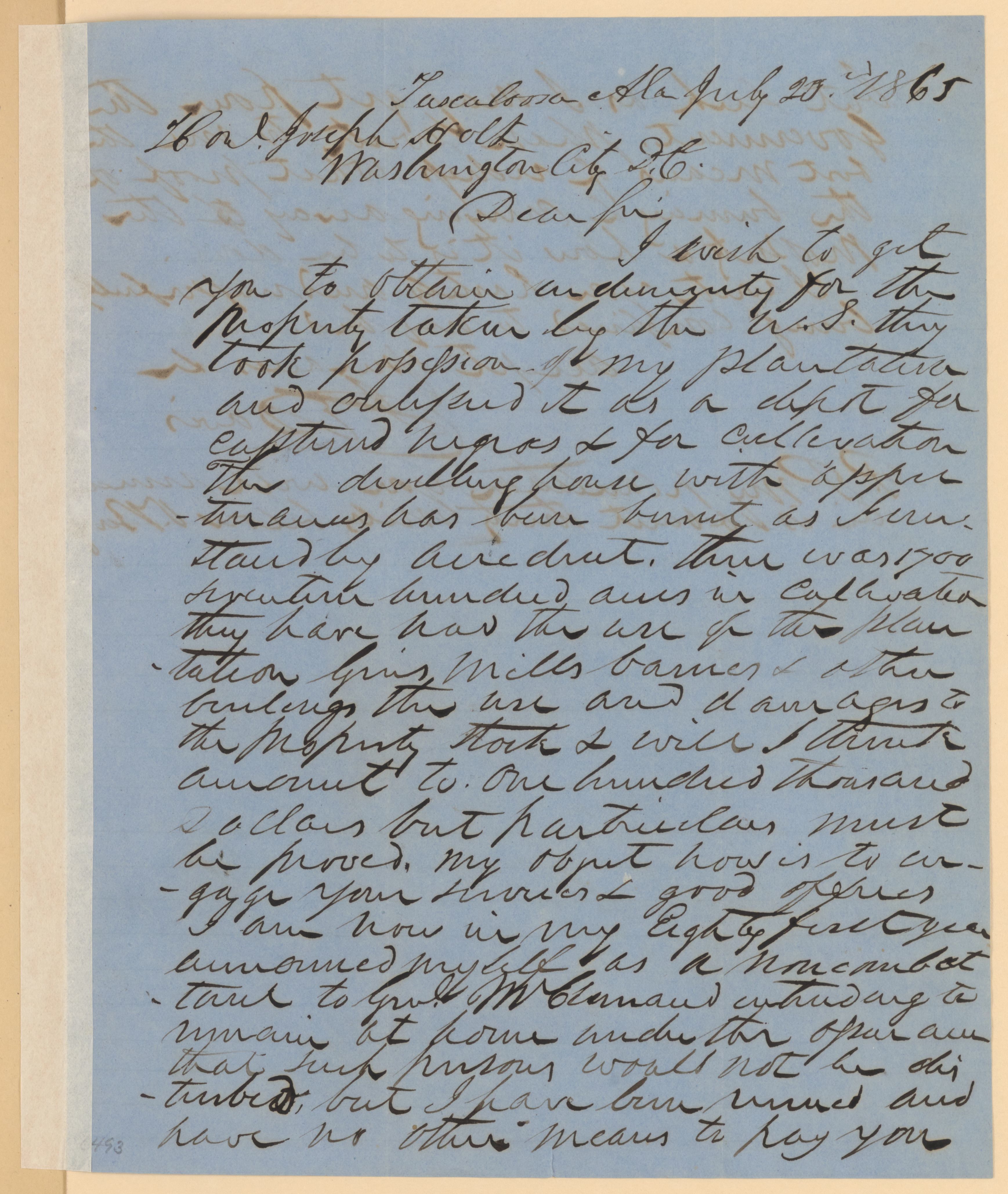 Scanned image of the current content page
