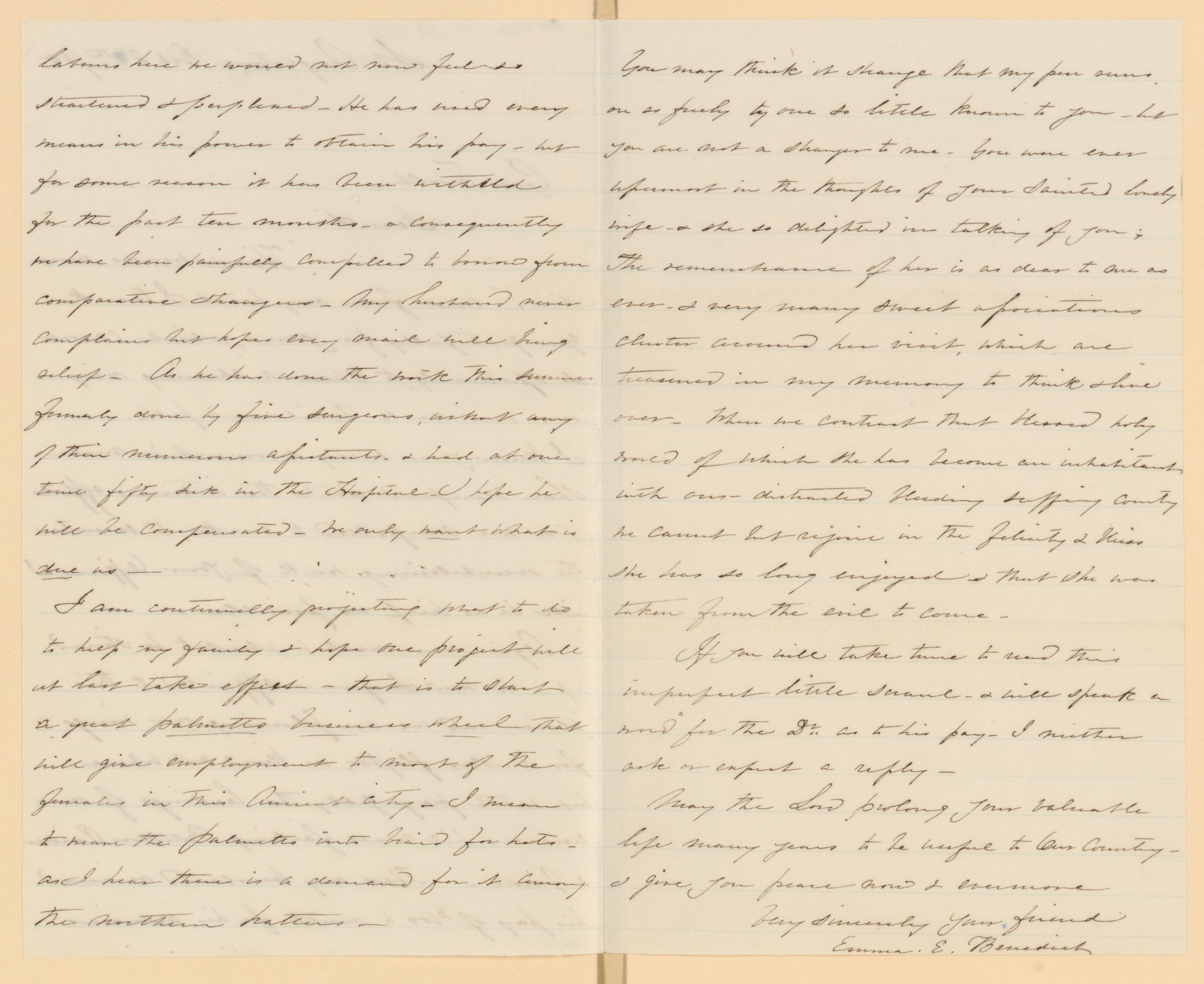 Scanned image of the current content page