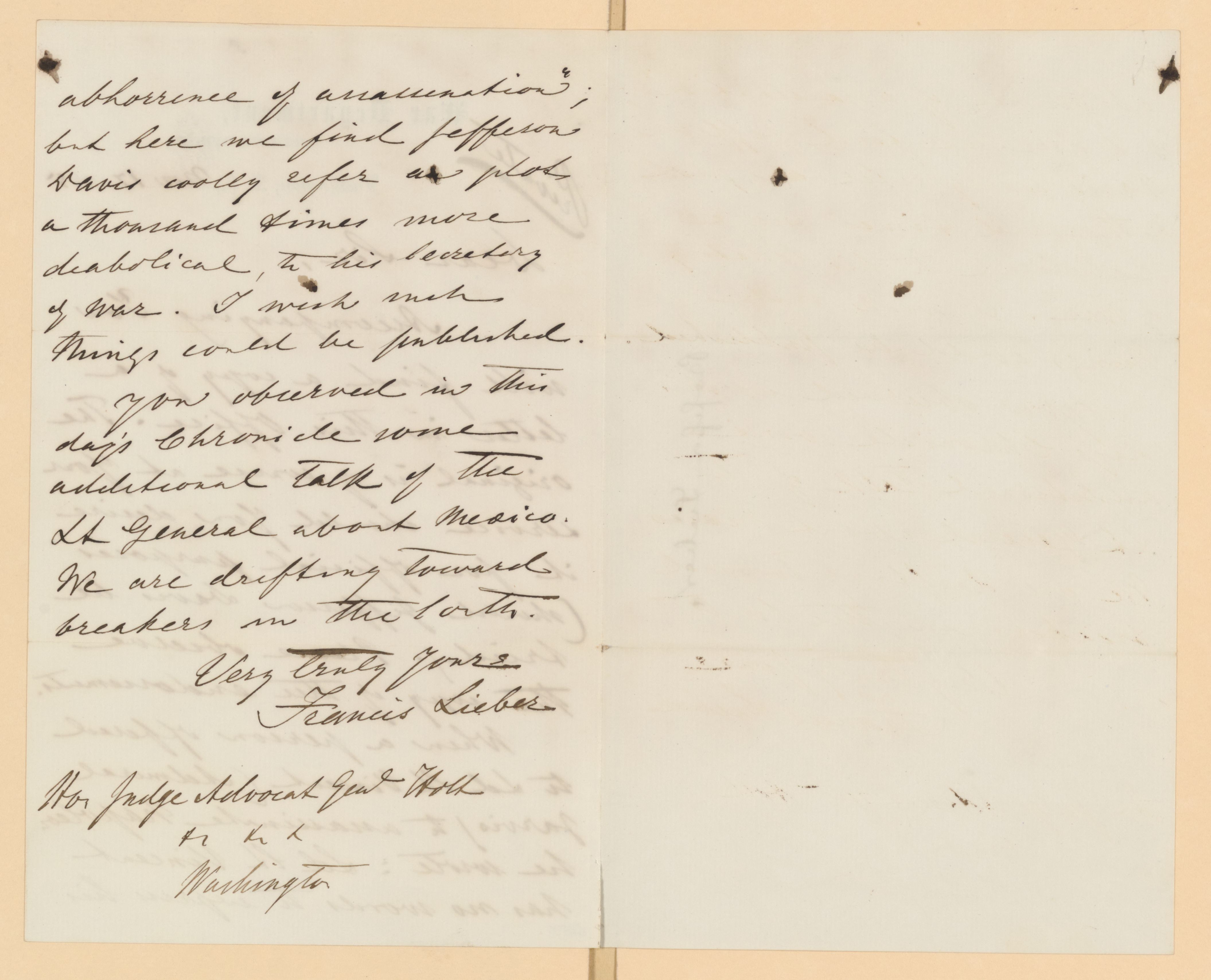 Scanned image of the current content page