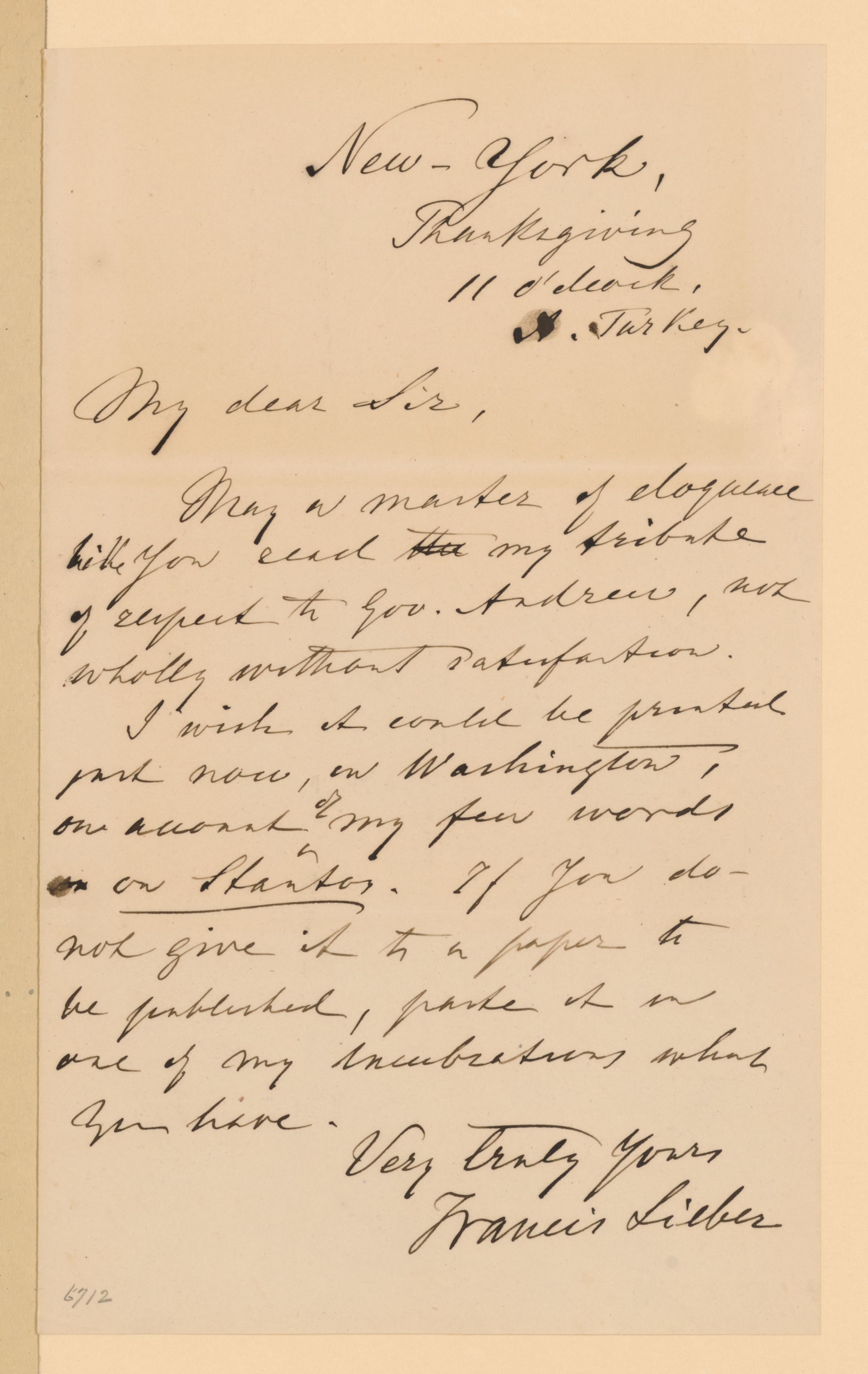 Scanned image of the current content page