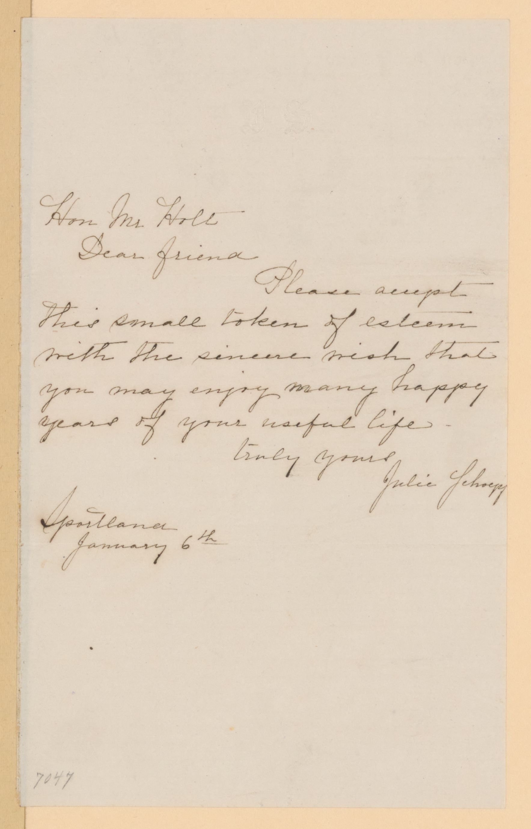 Scanned image of the current content page