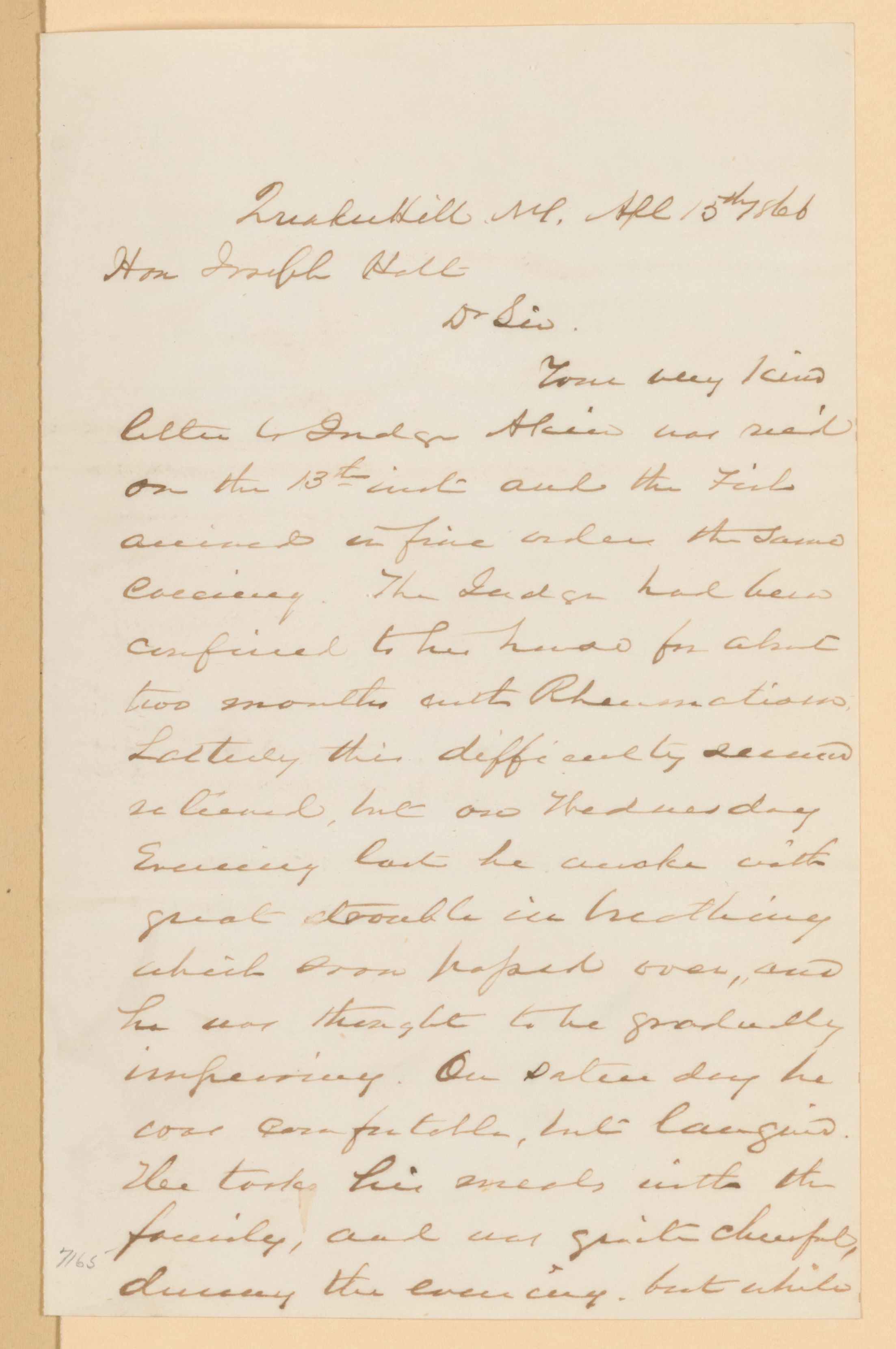 Scanned image of the current content page