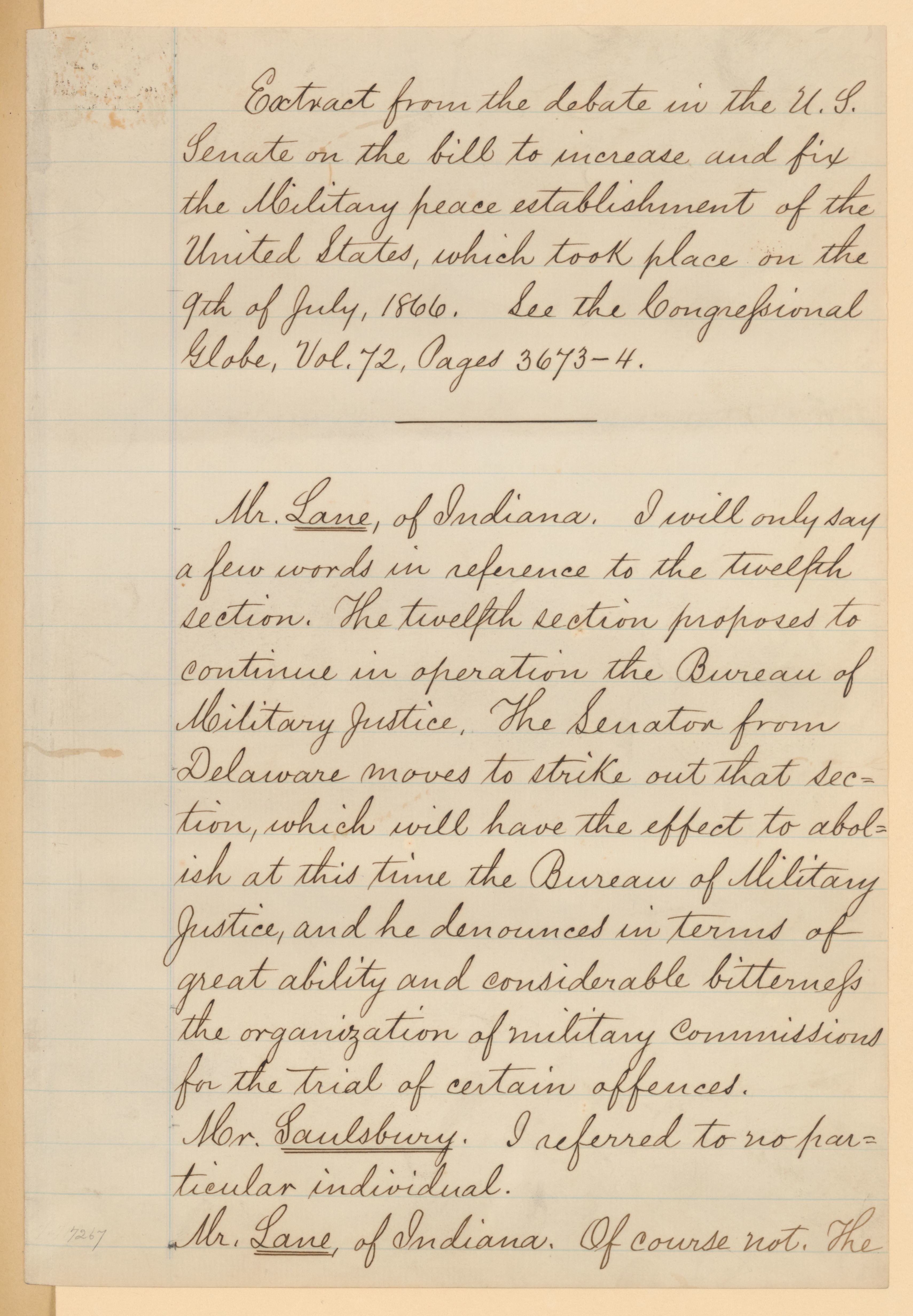 Scanned image of the current content page