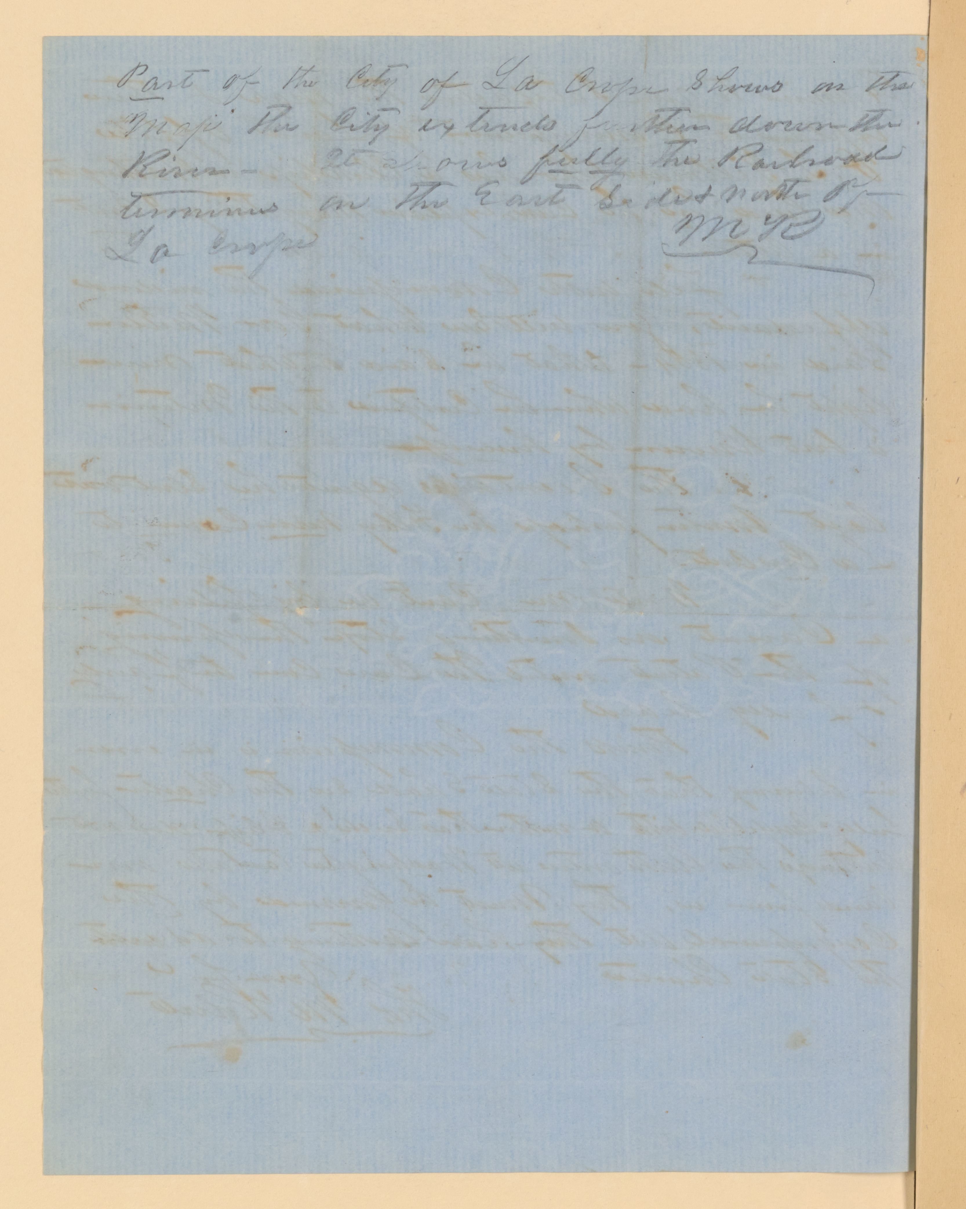 Scanned image of the current content page