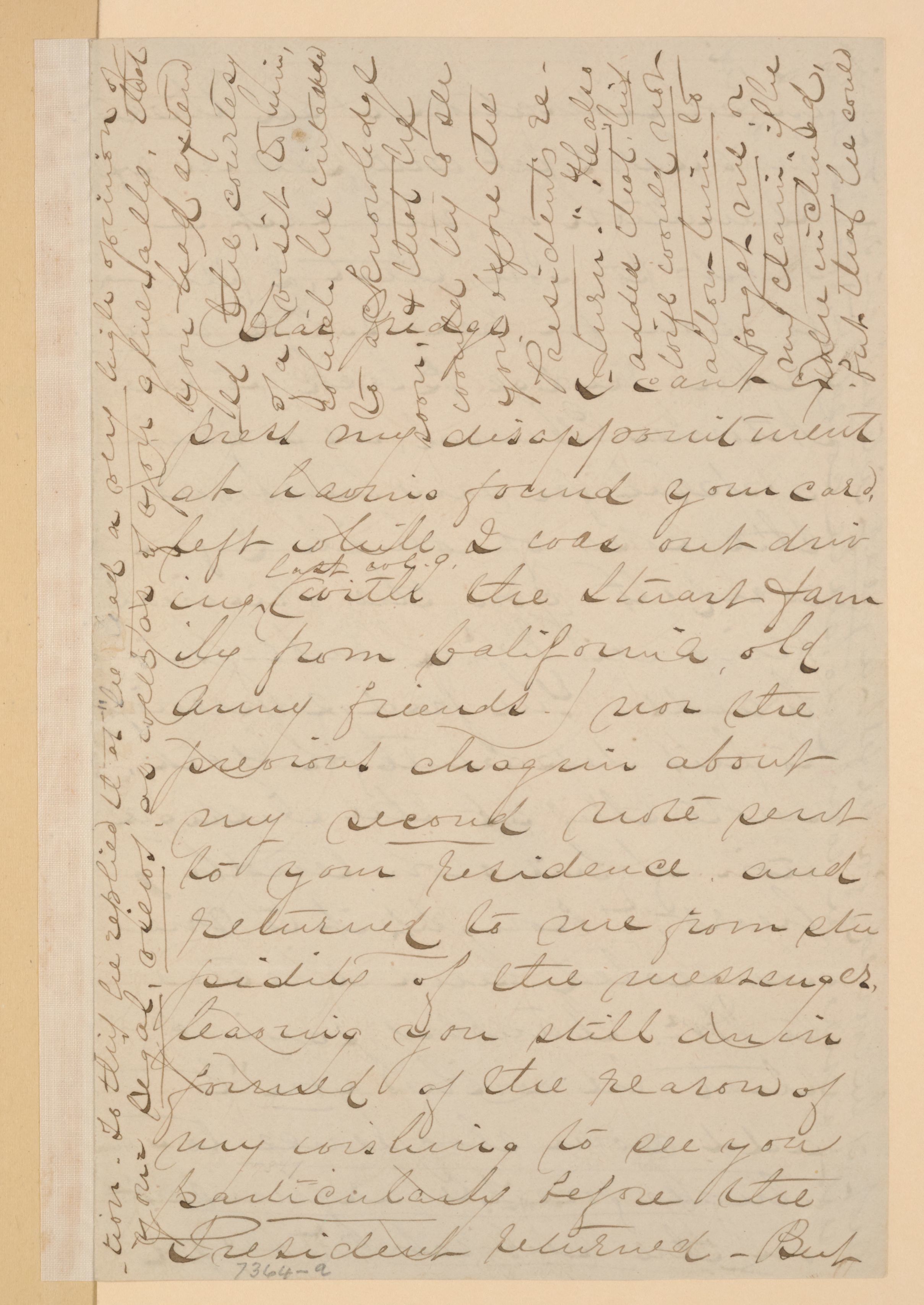 Scanned image of the current content page