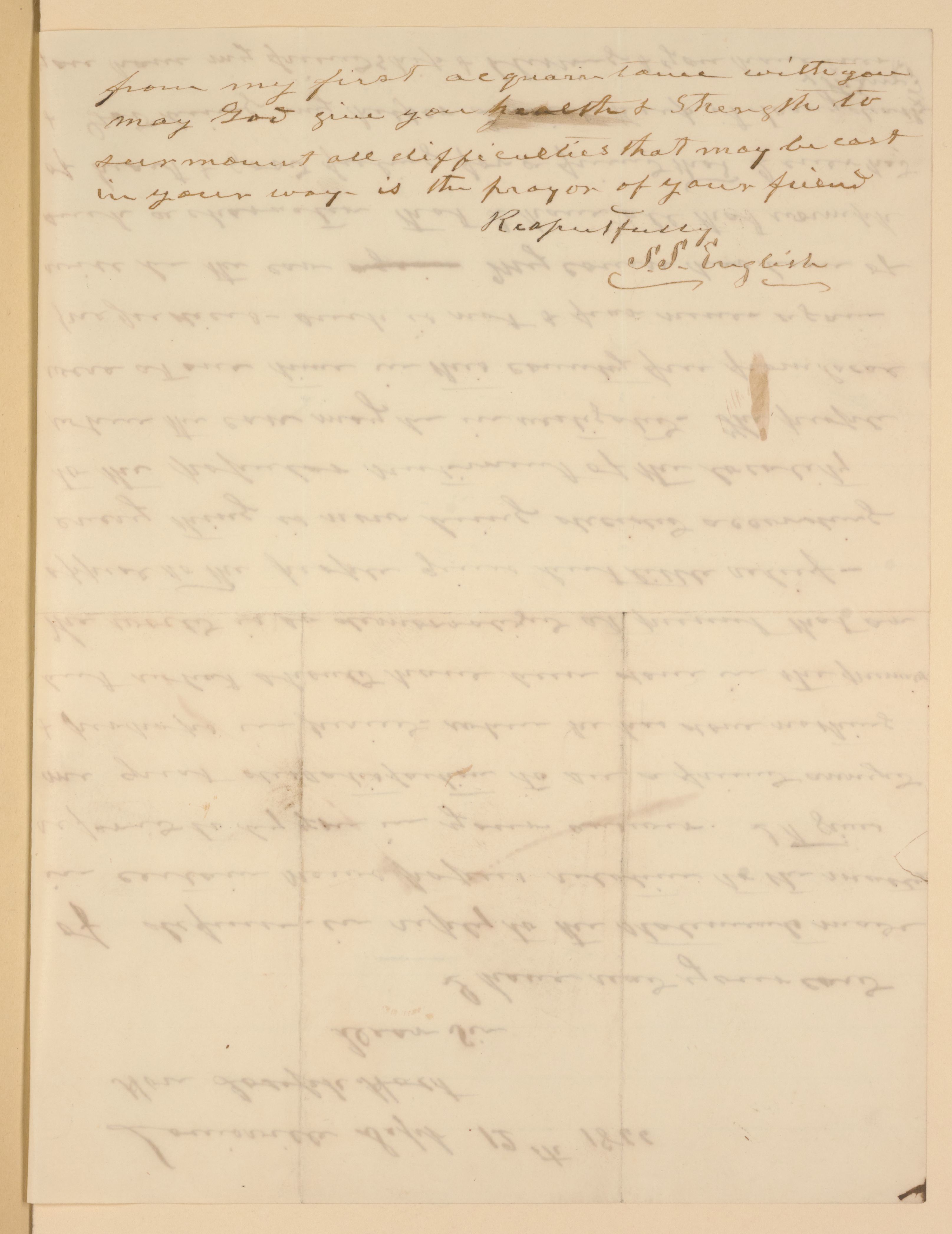 Scanned image of the current content page