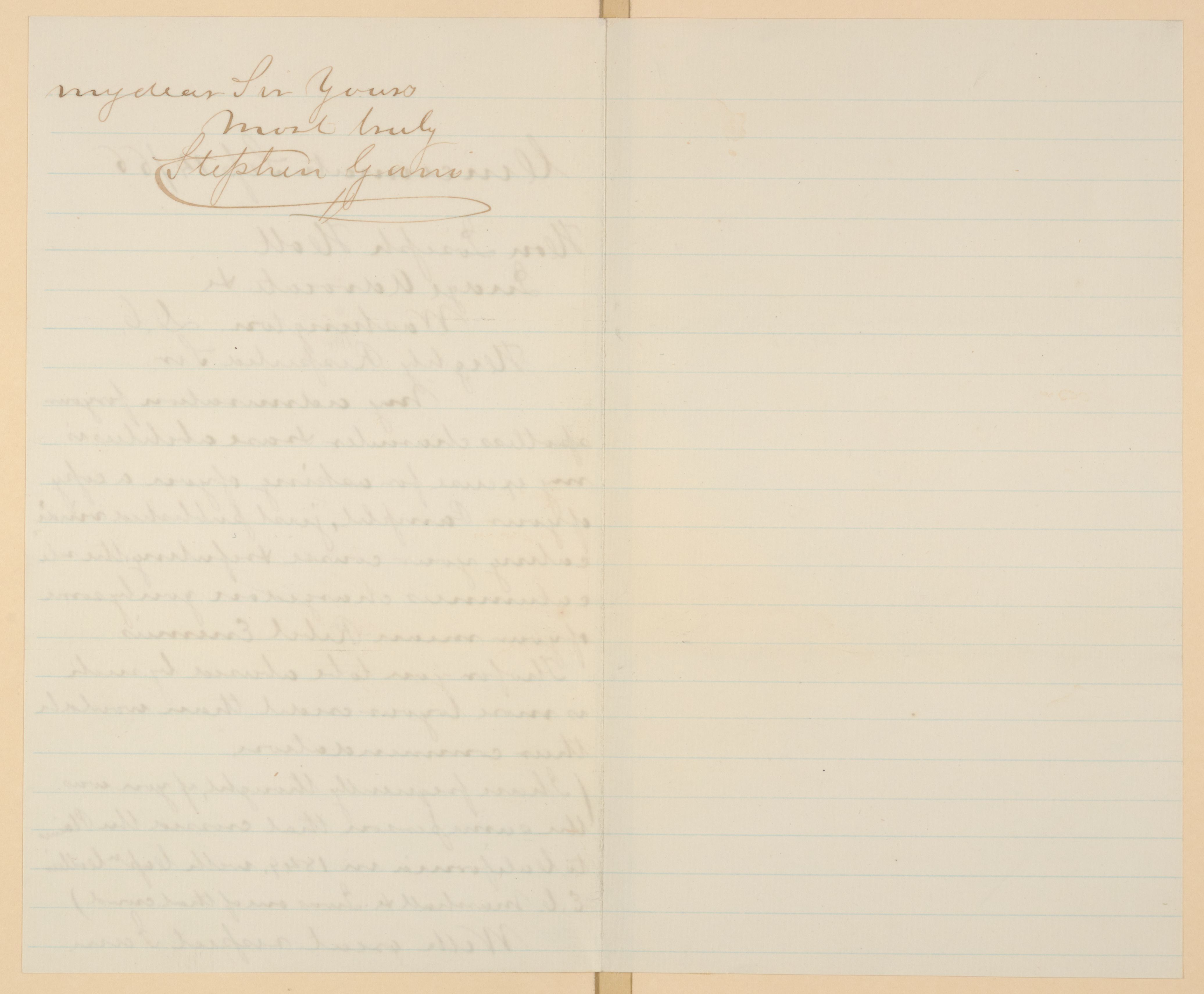 Scanned image of the current content page