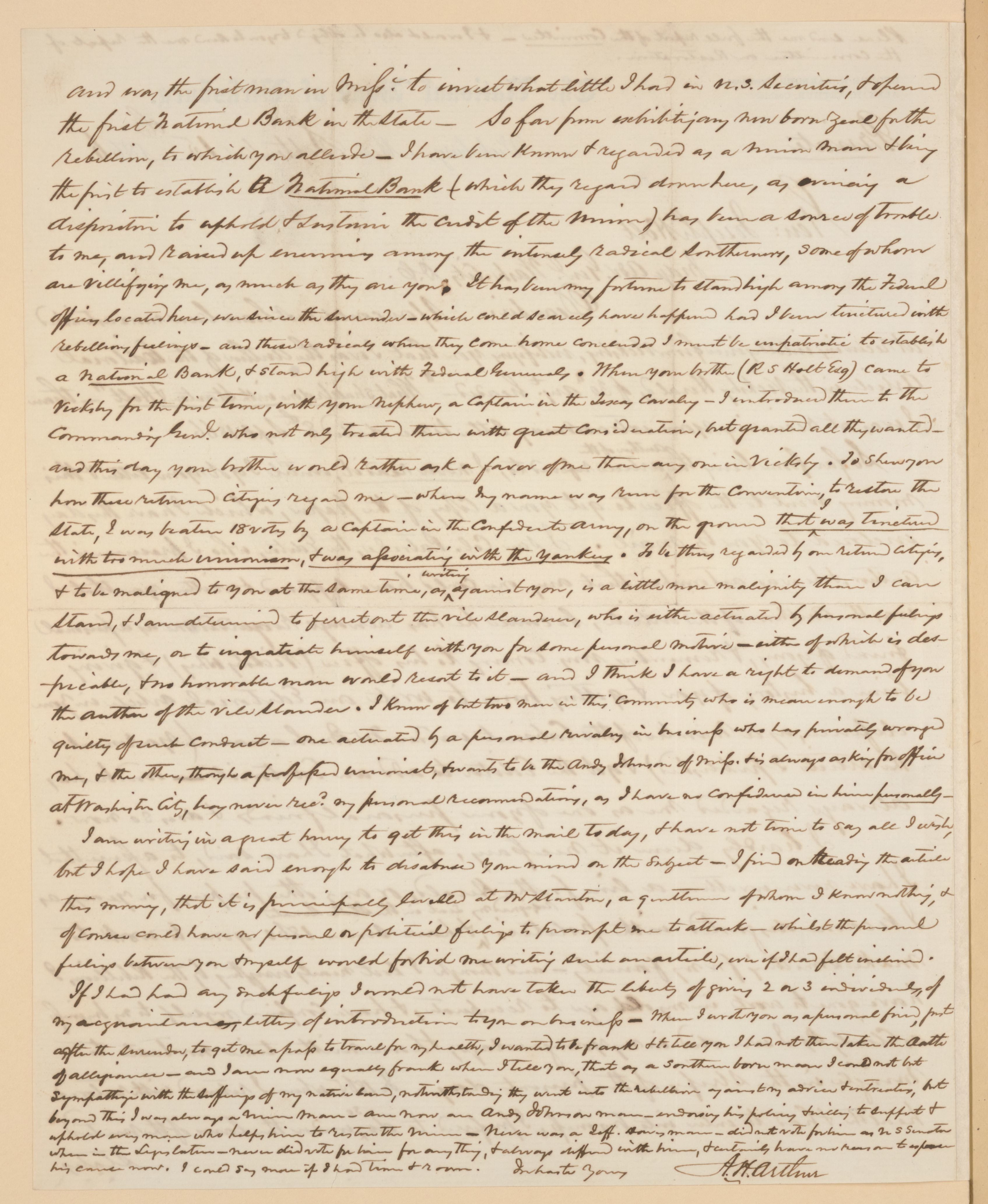 Scanned image of the current content page