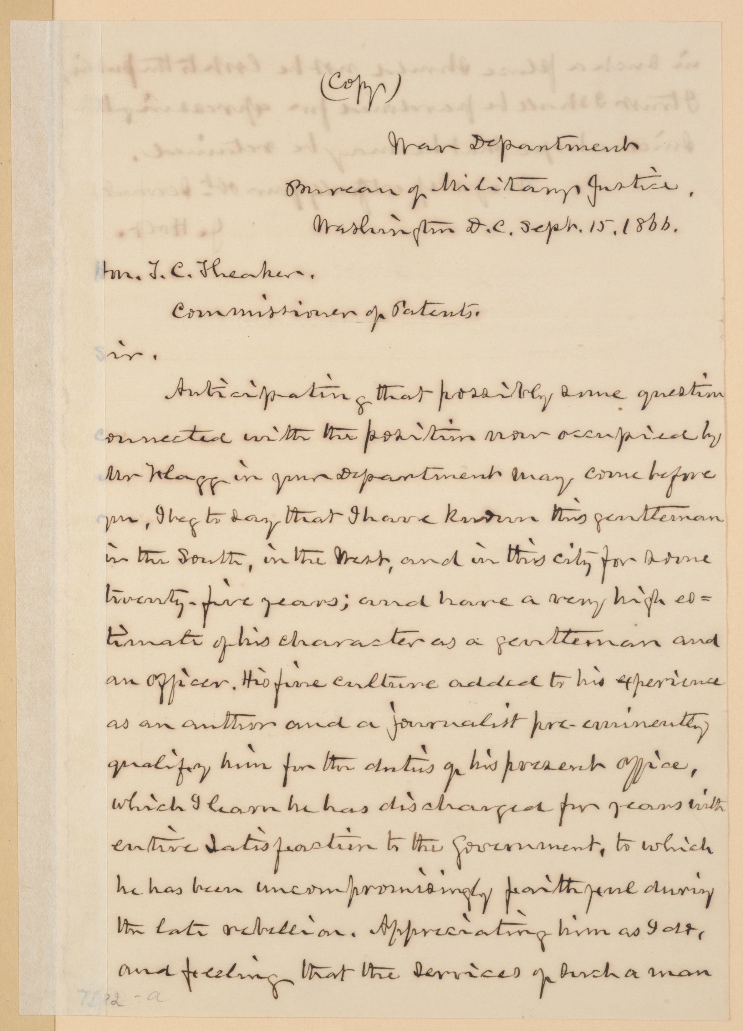 Scanned image of the current content page