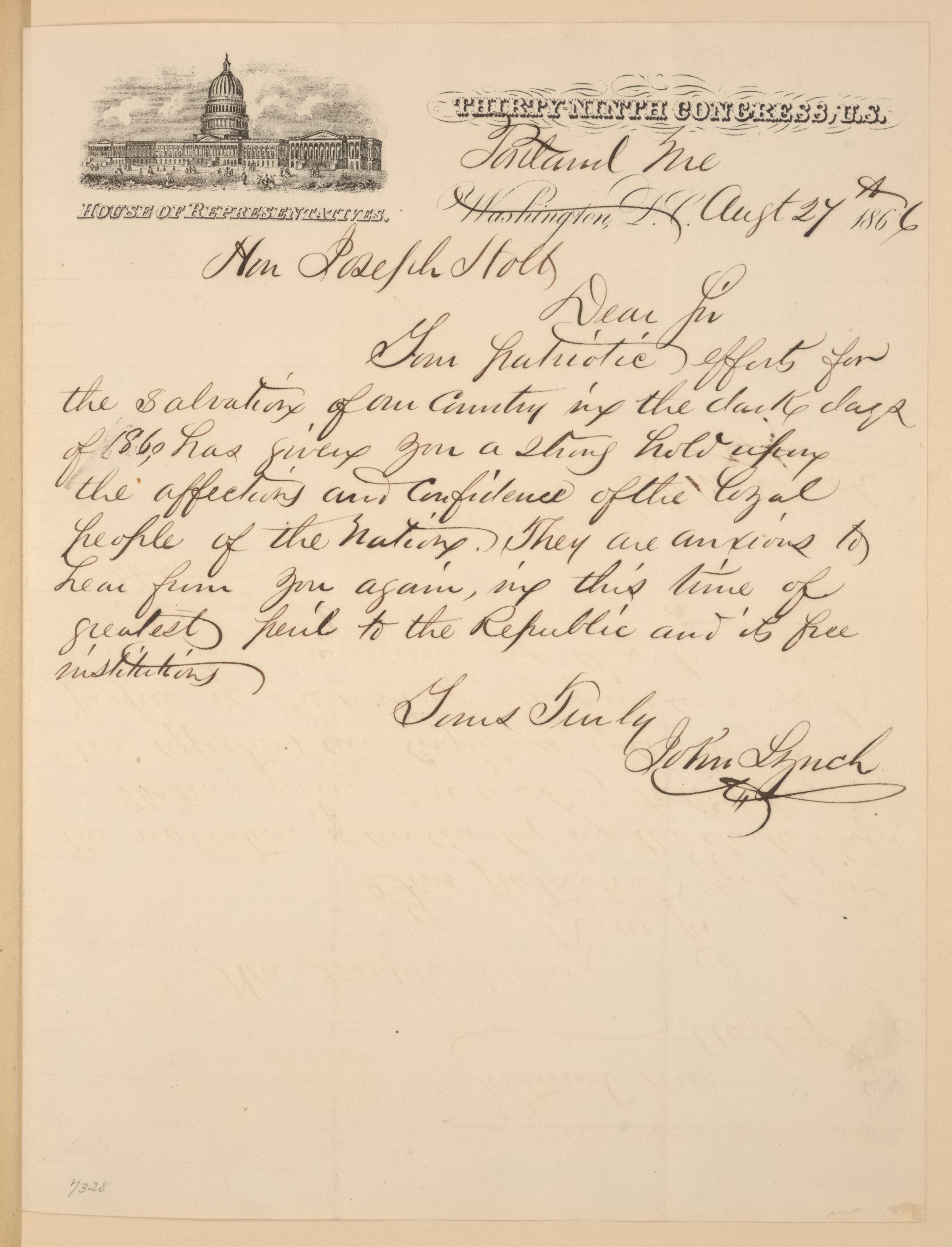 Scanned image of the current content page