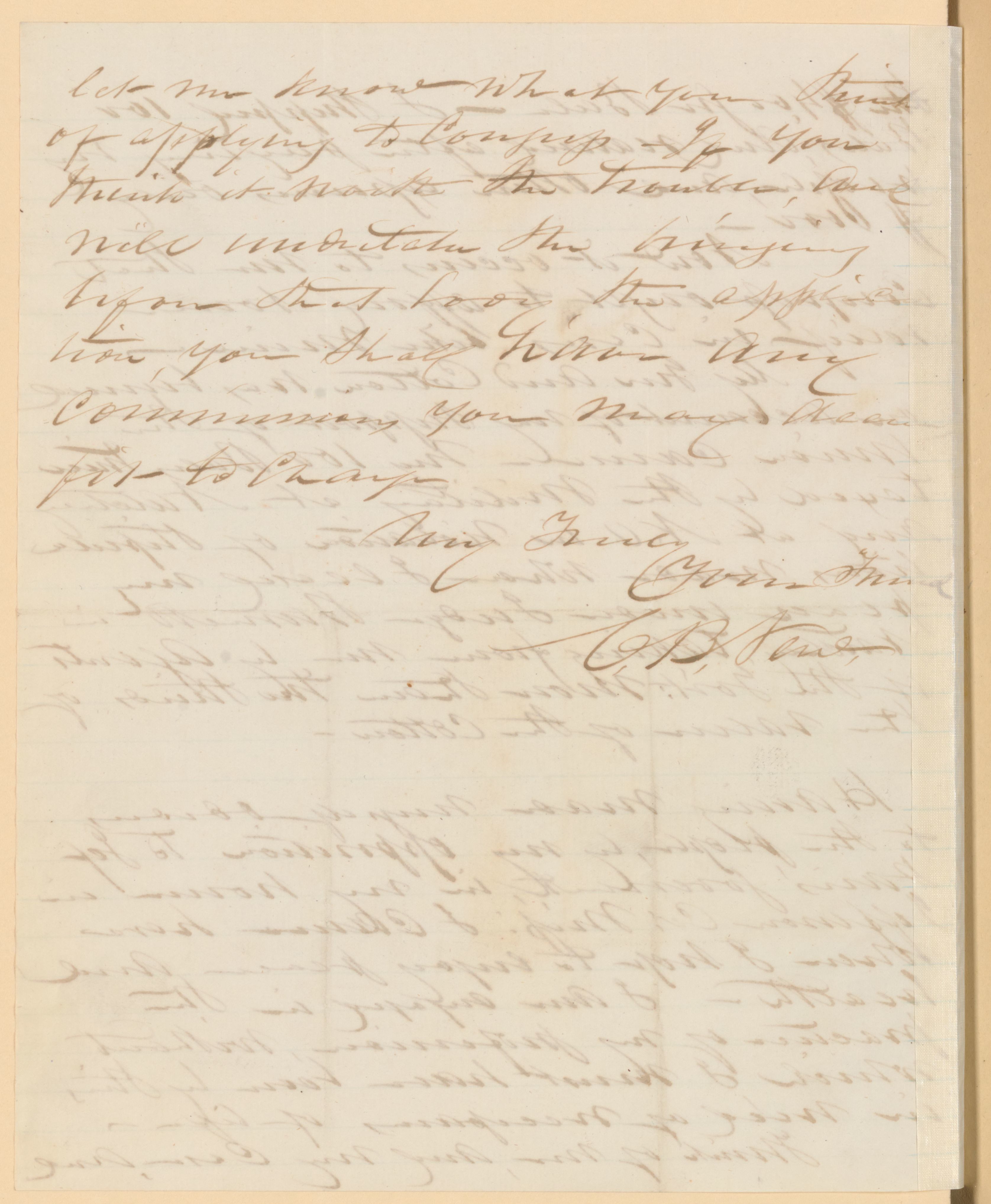 Scanned image of the current content page