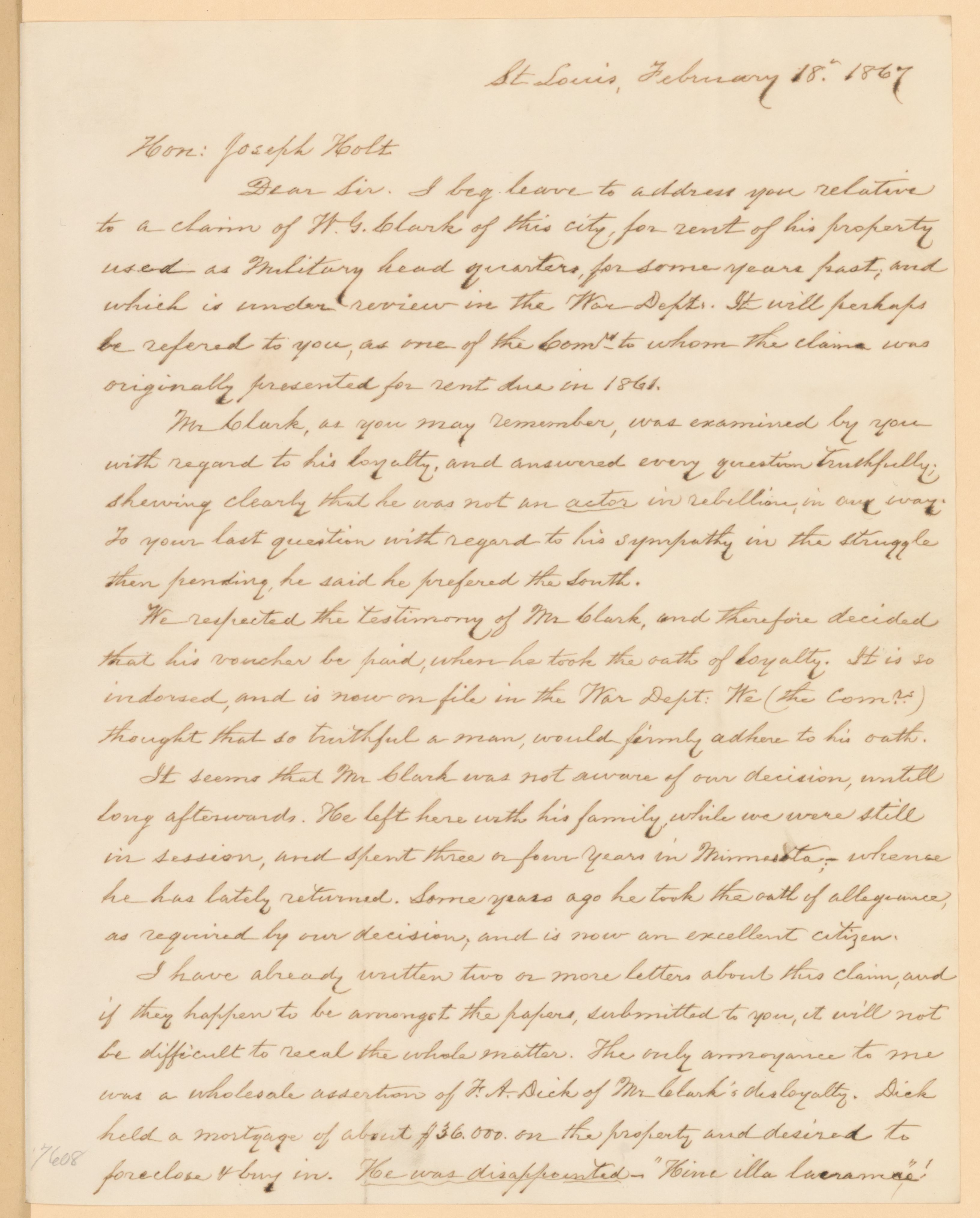 Scanned image of the current content page