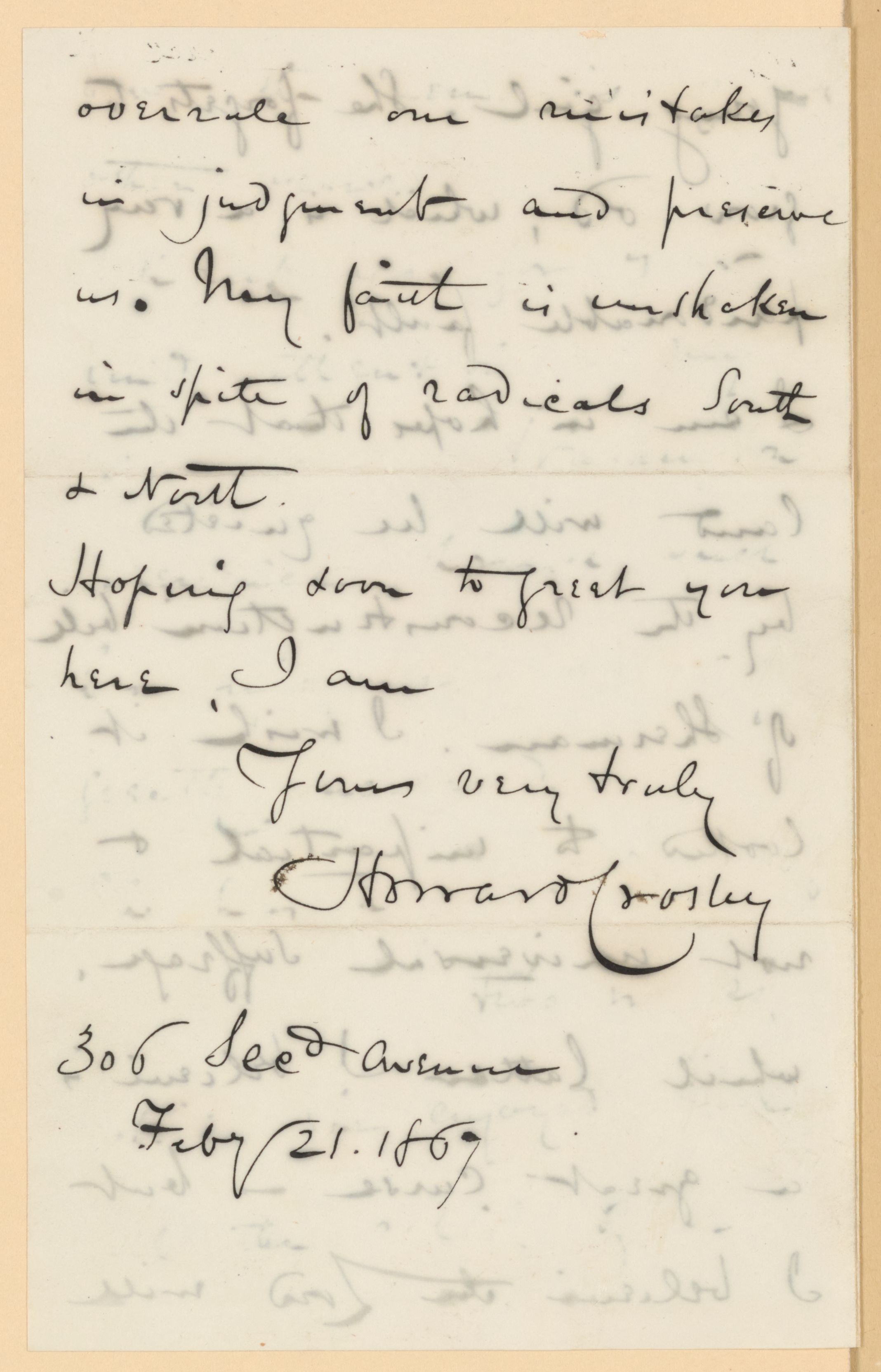 Scanned image of the current content page