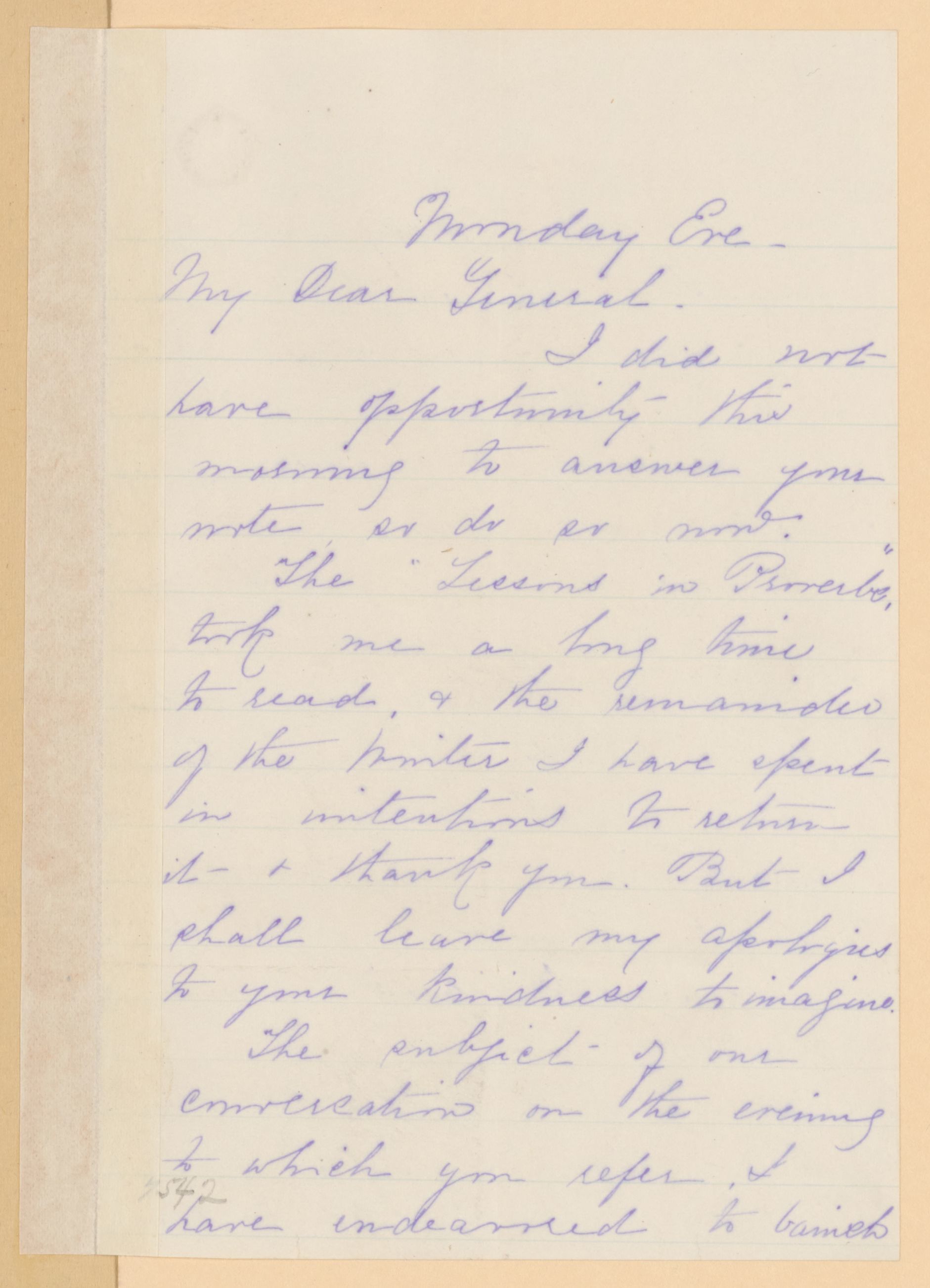 Scanned image of the current content page