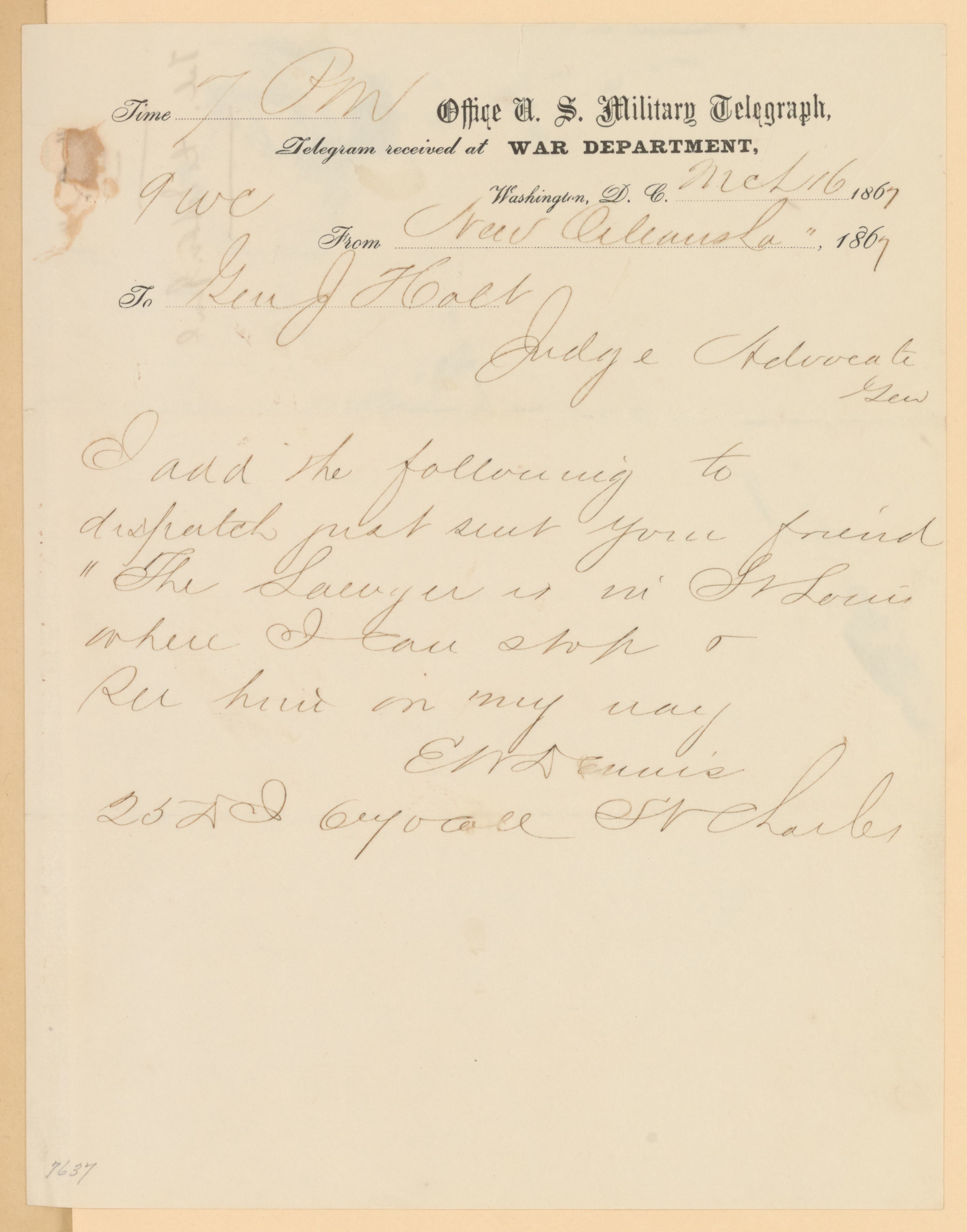 Scanned image of the current content page