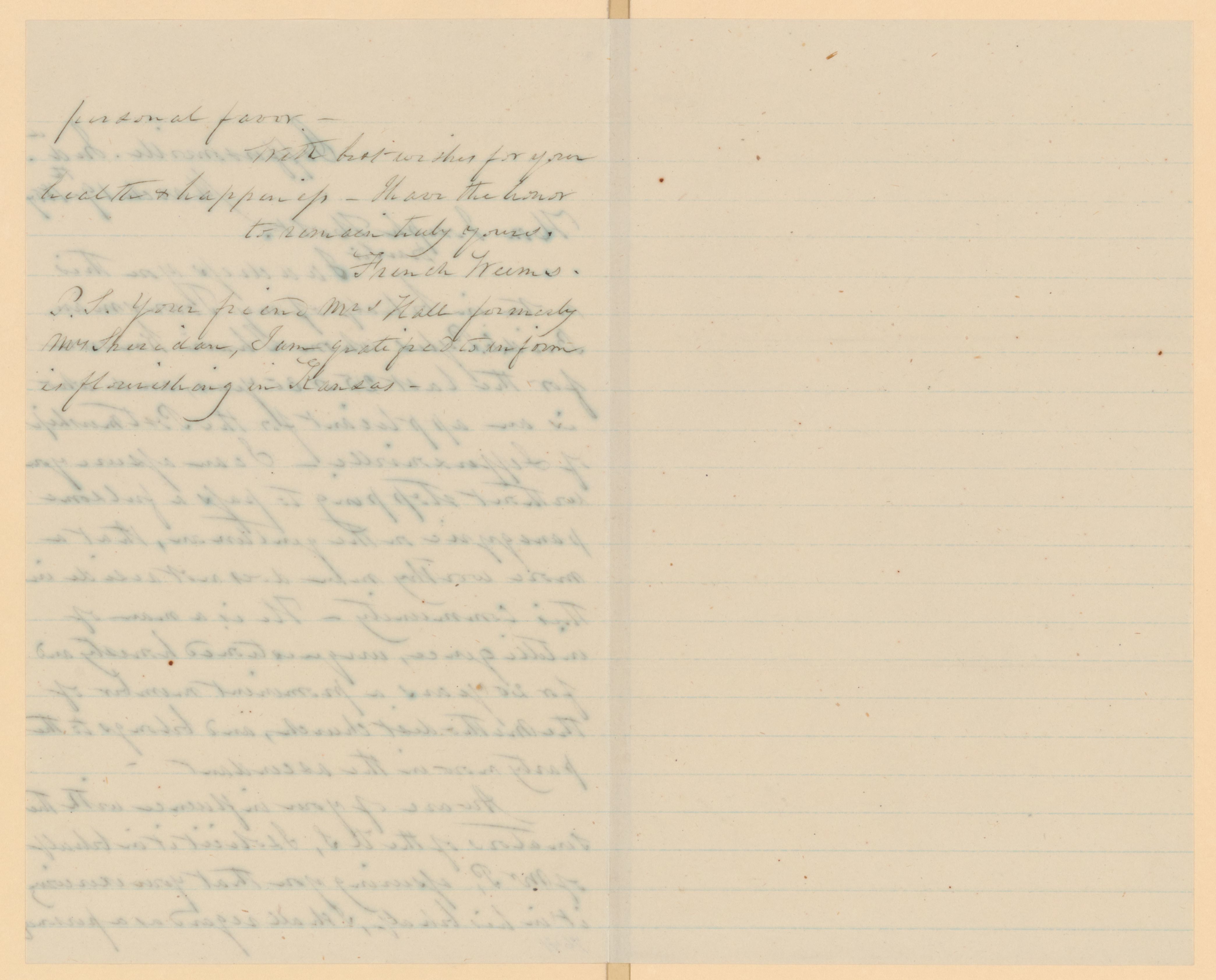 Scanned image of the current content page