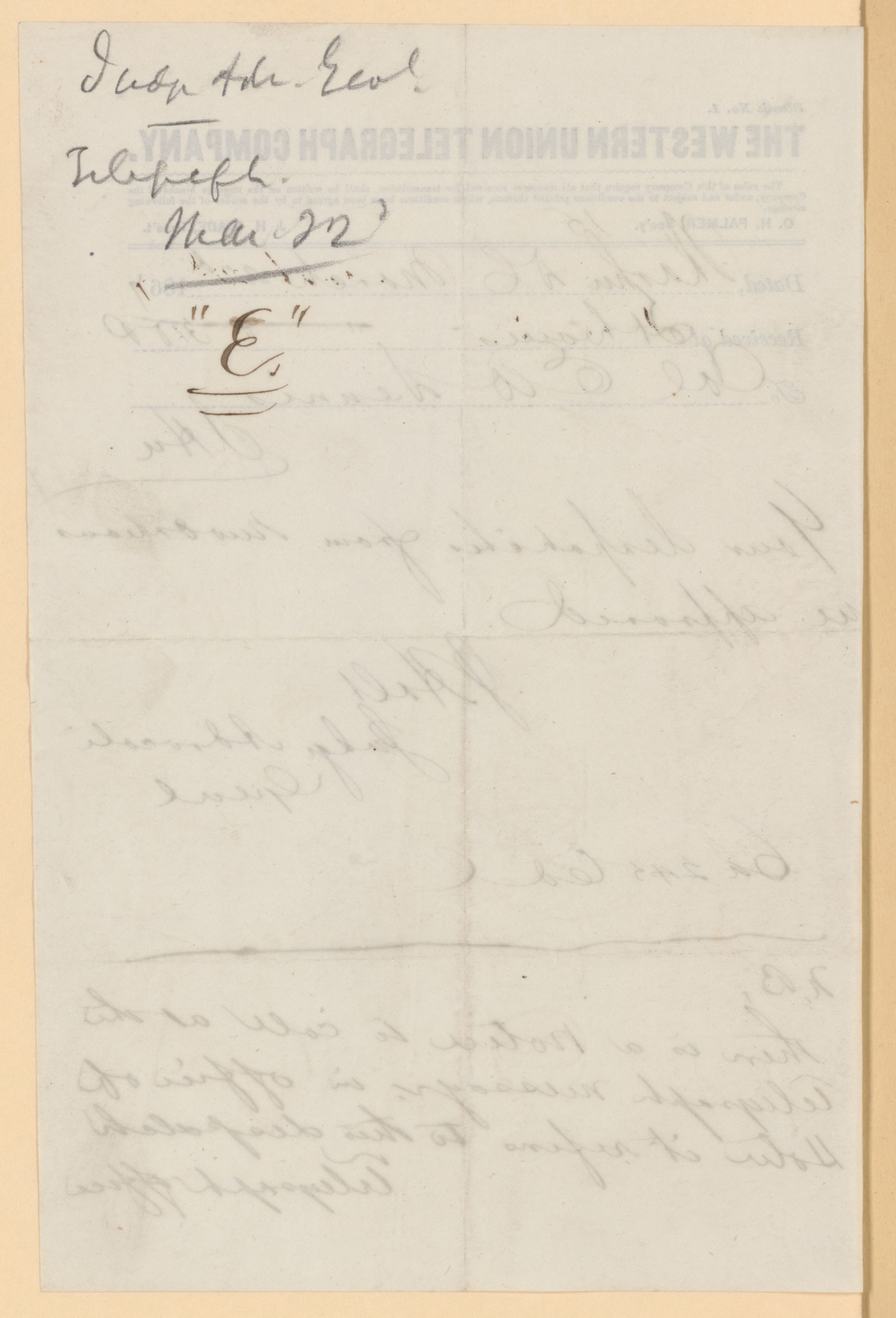 Scanned image of the current content page