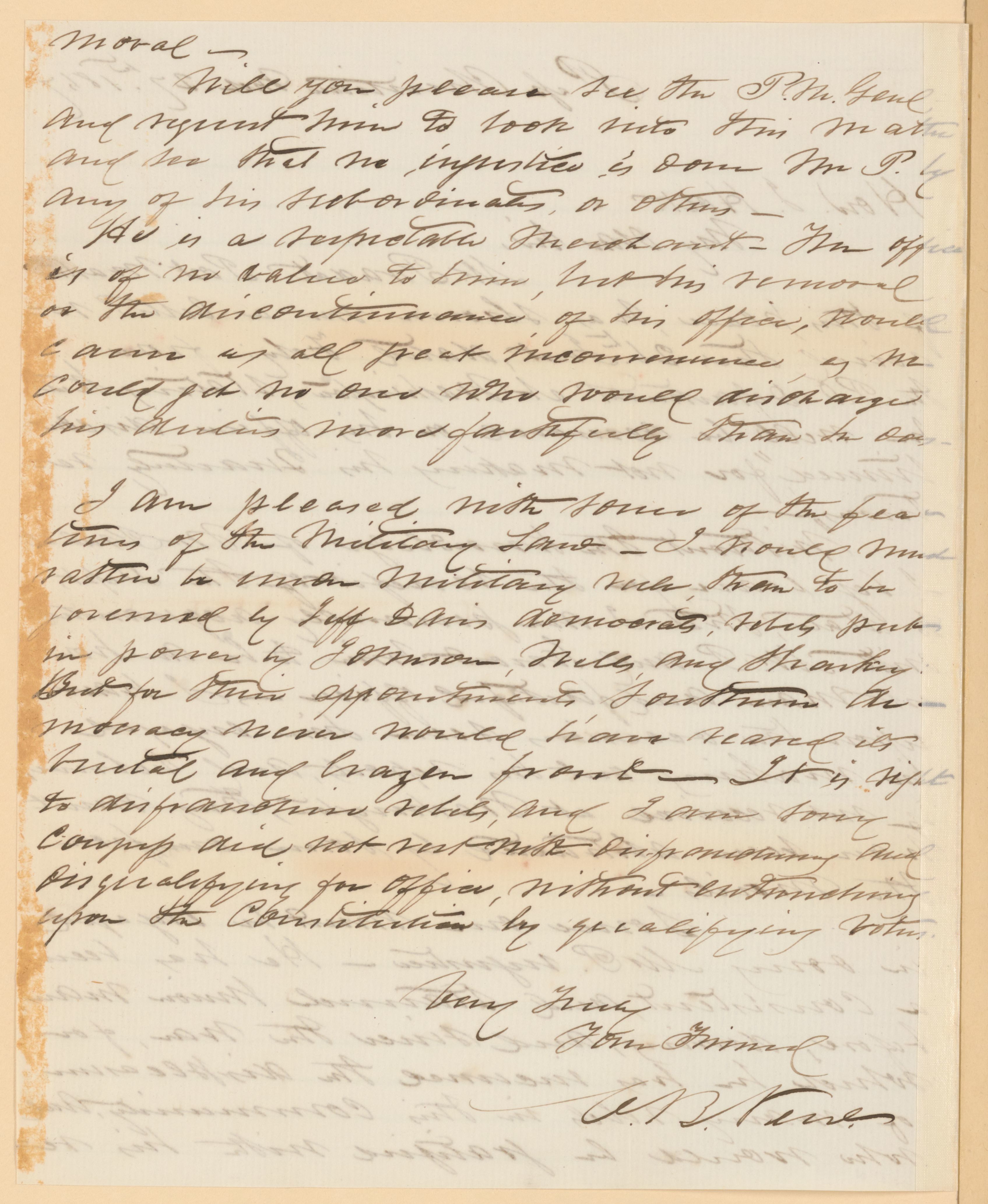 Scanned image of the current content page