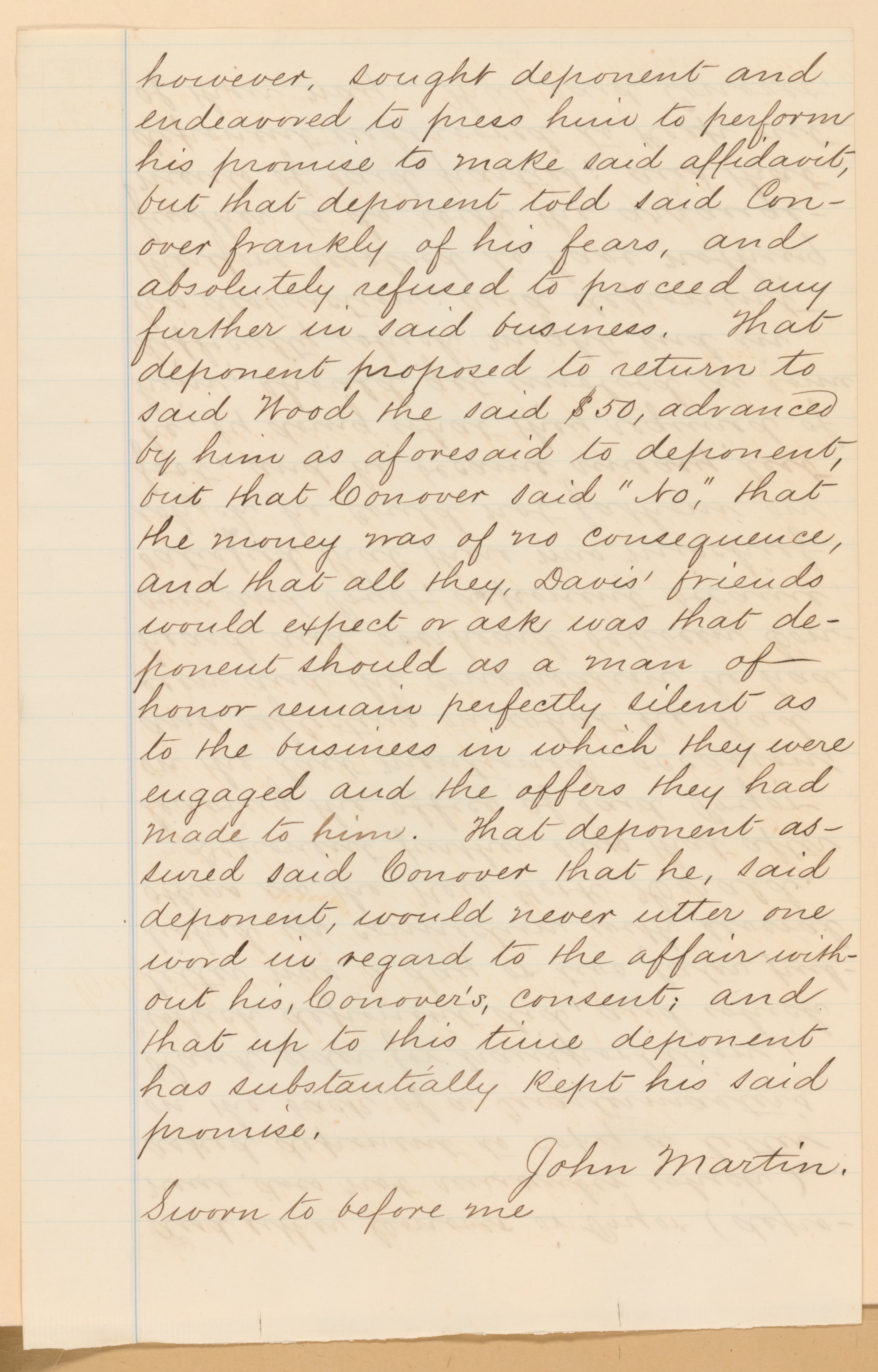 Scanned image of the current content page