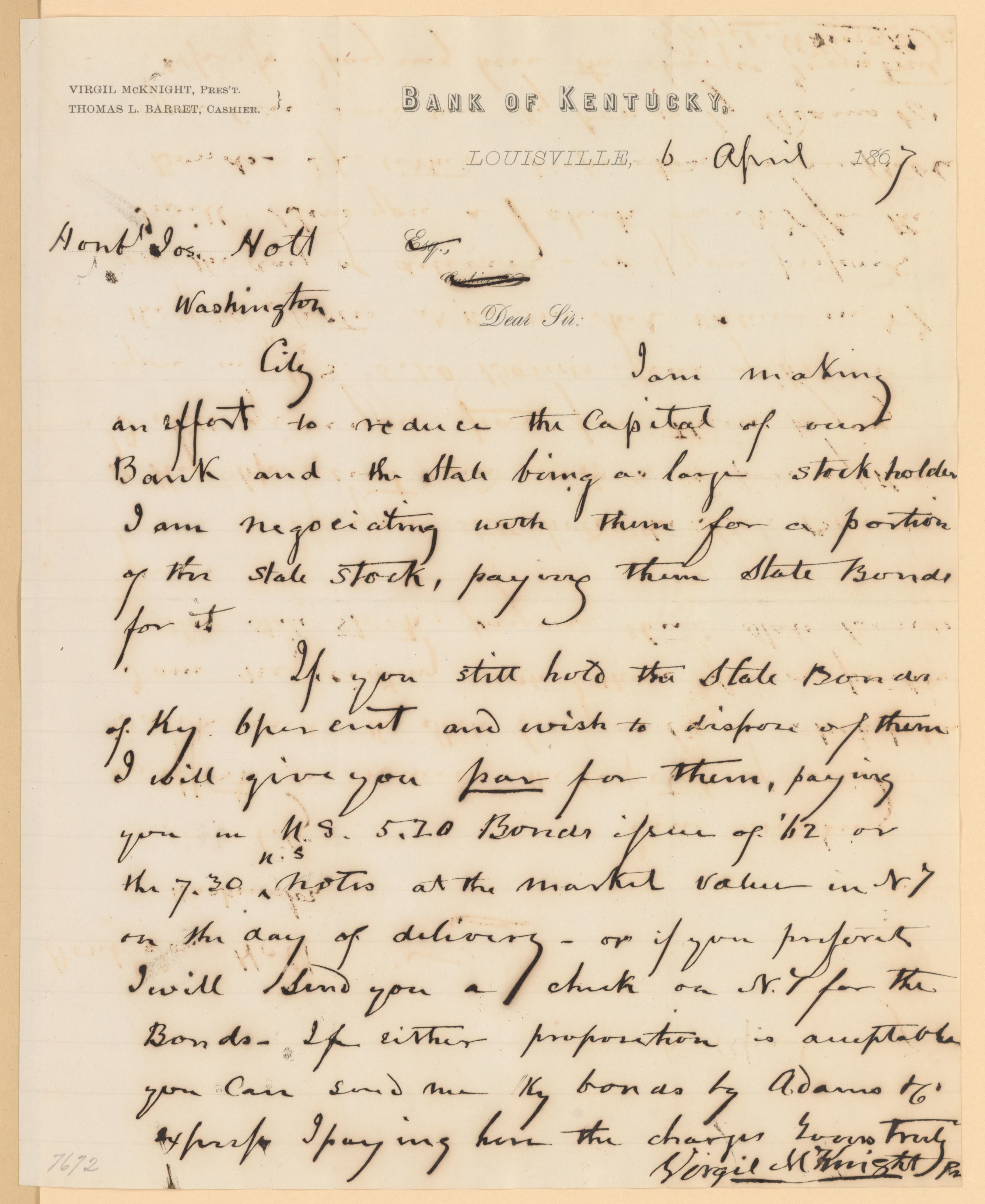 Scanned image of the current content page