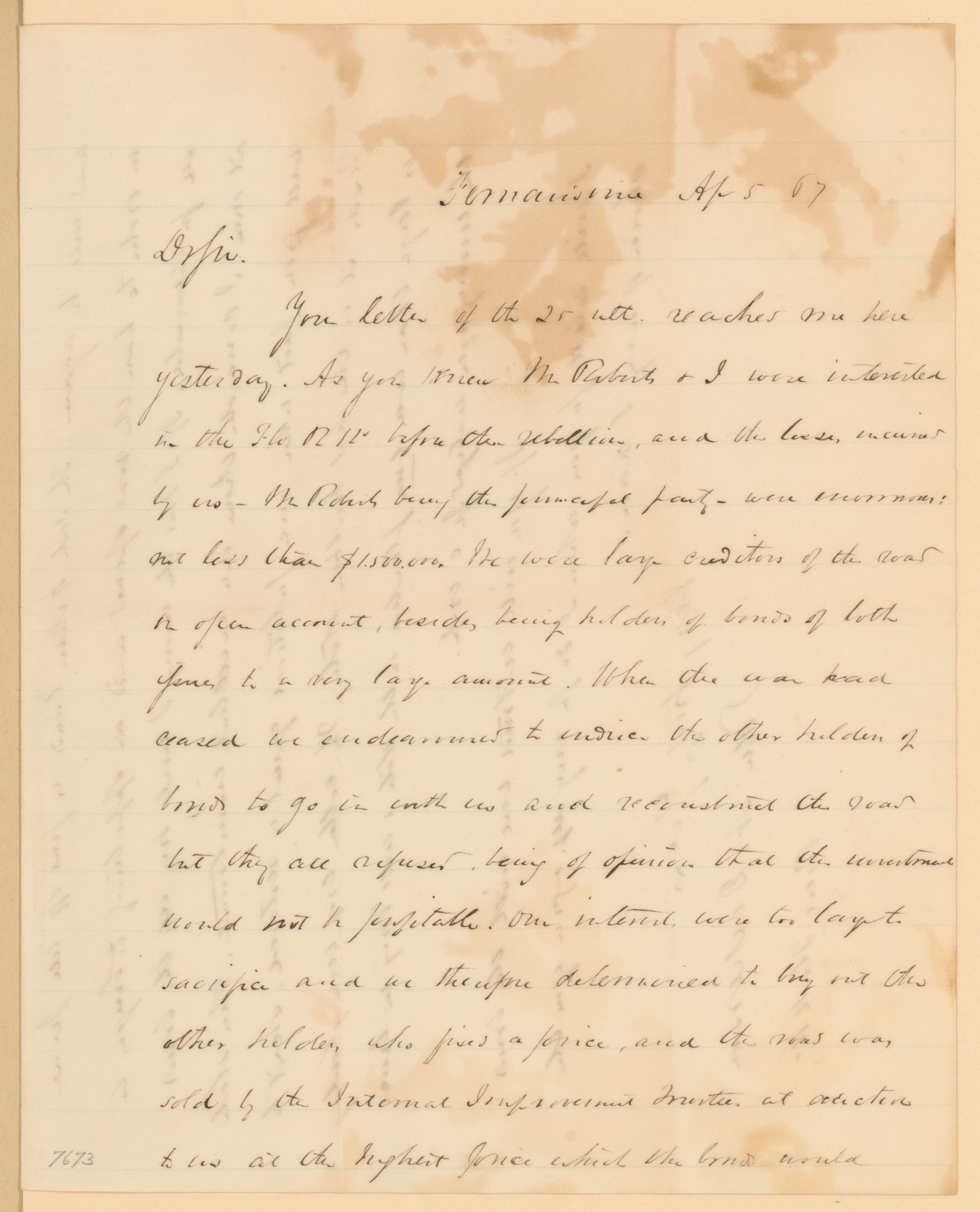 Scanned image of the current content page