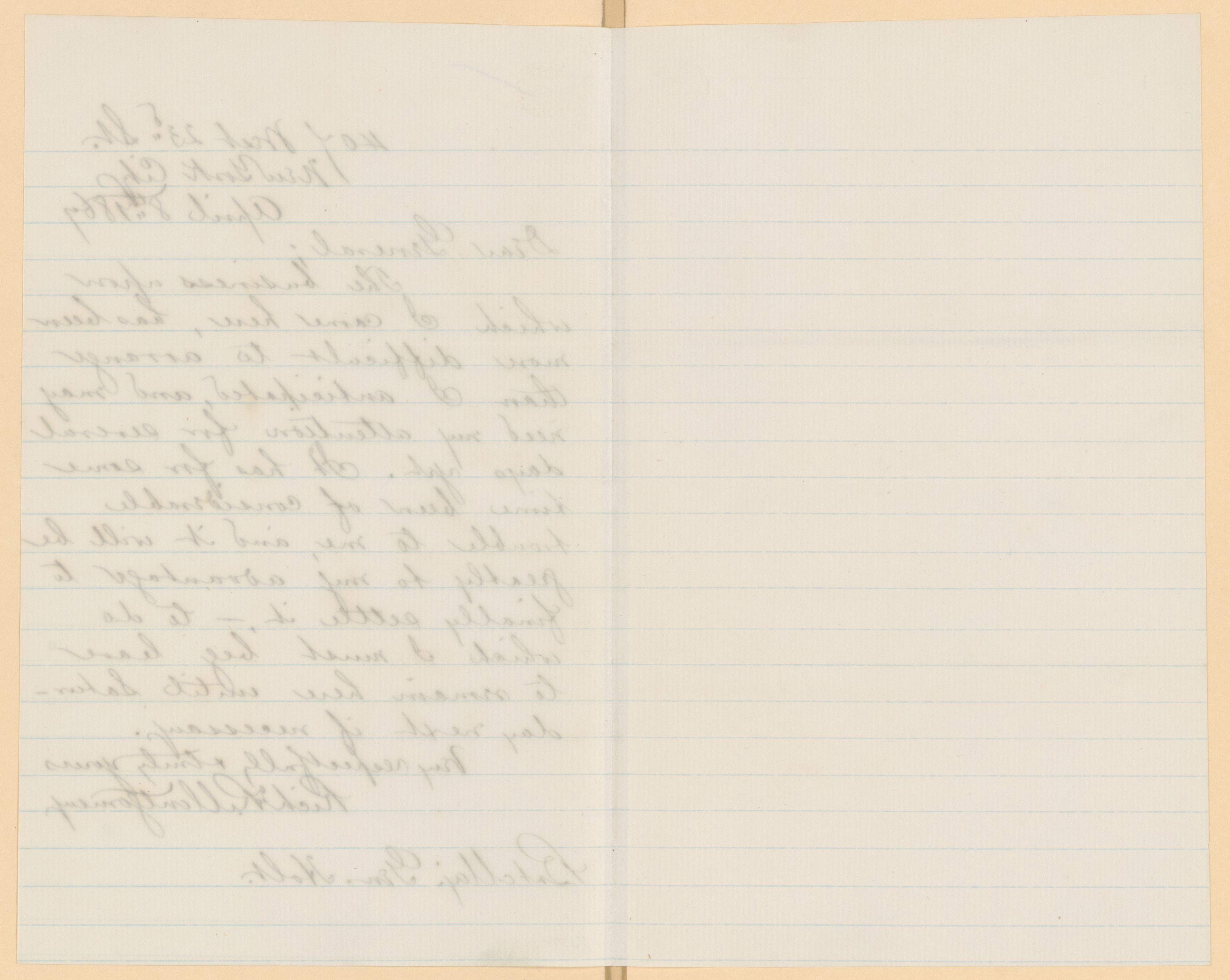 Scanned image of the current content page