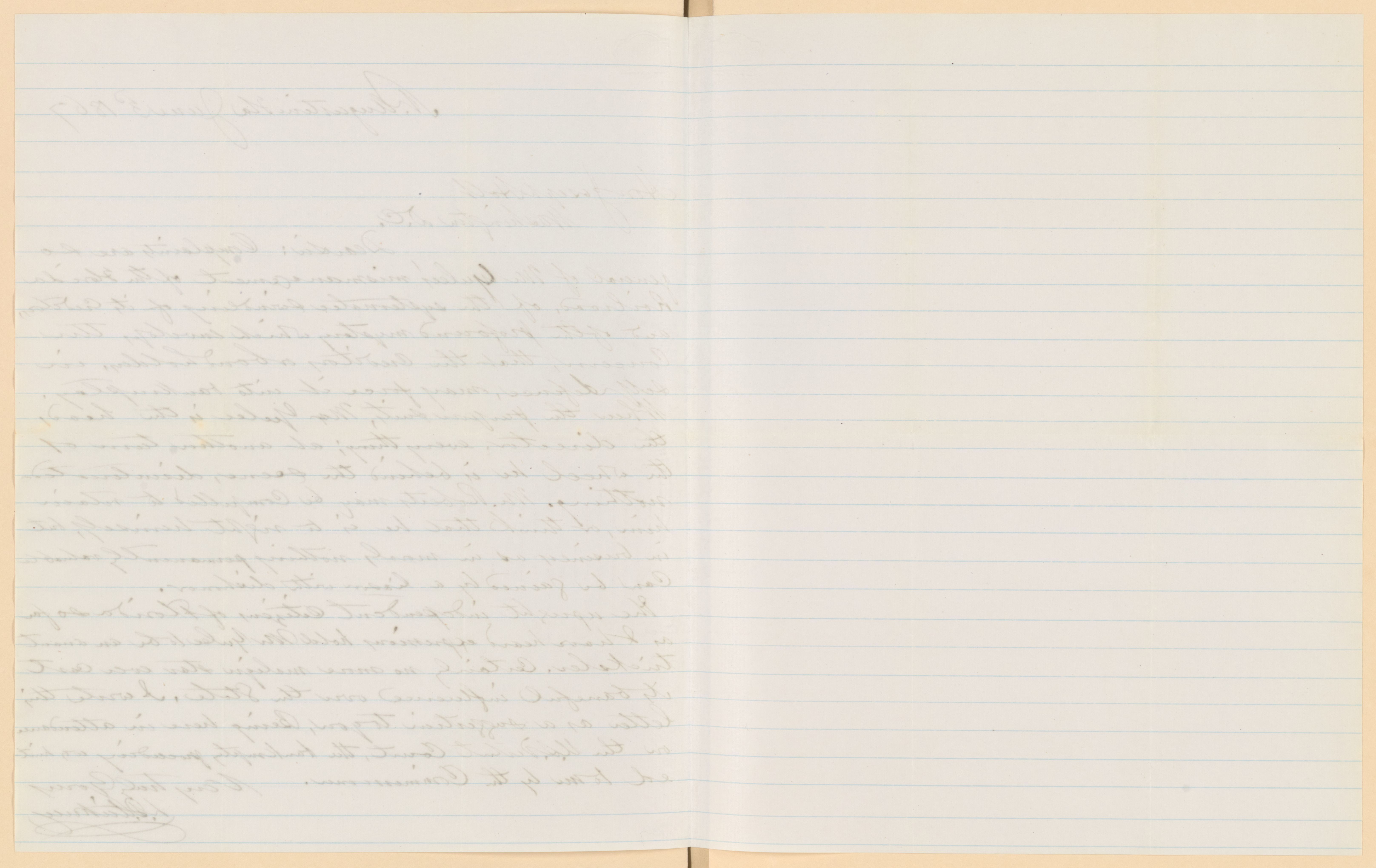 Scanned image of the current content page