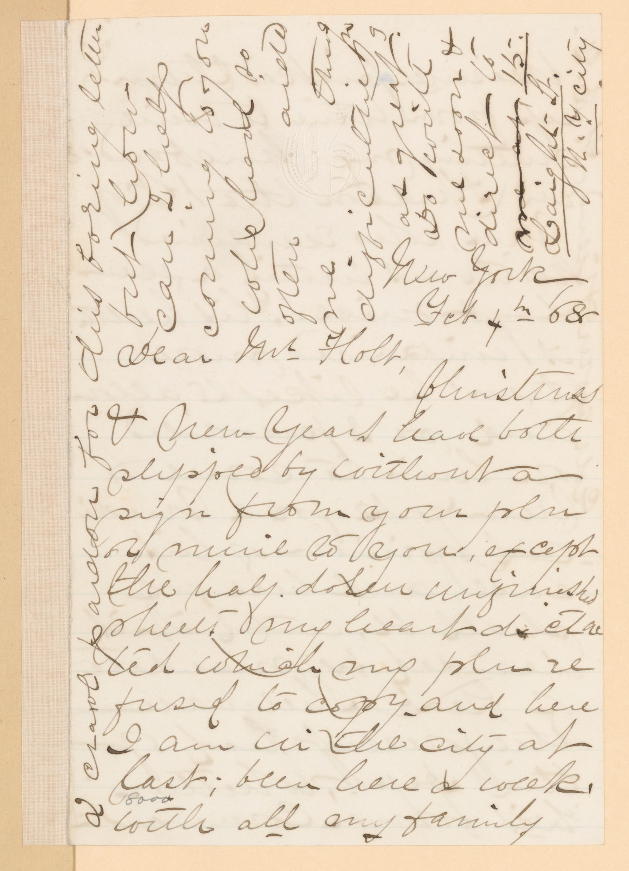 Scanned image of the current content page