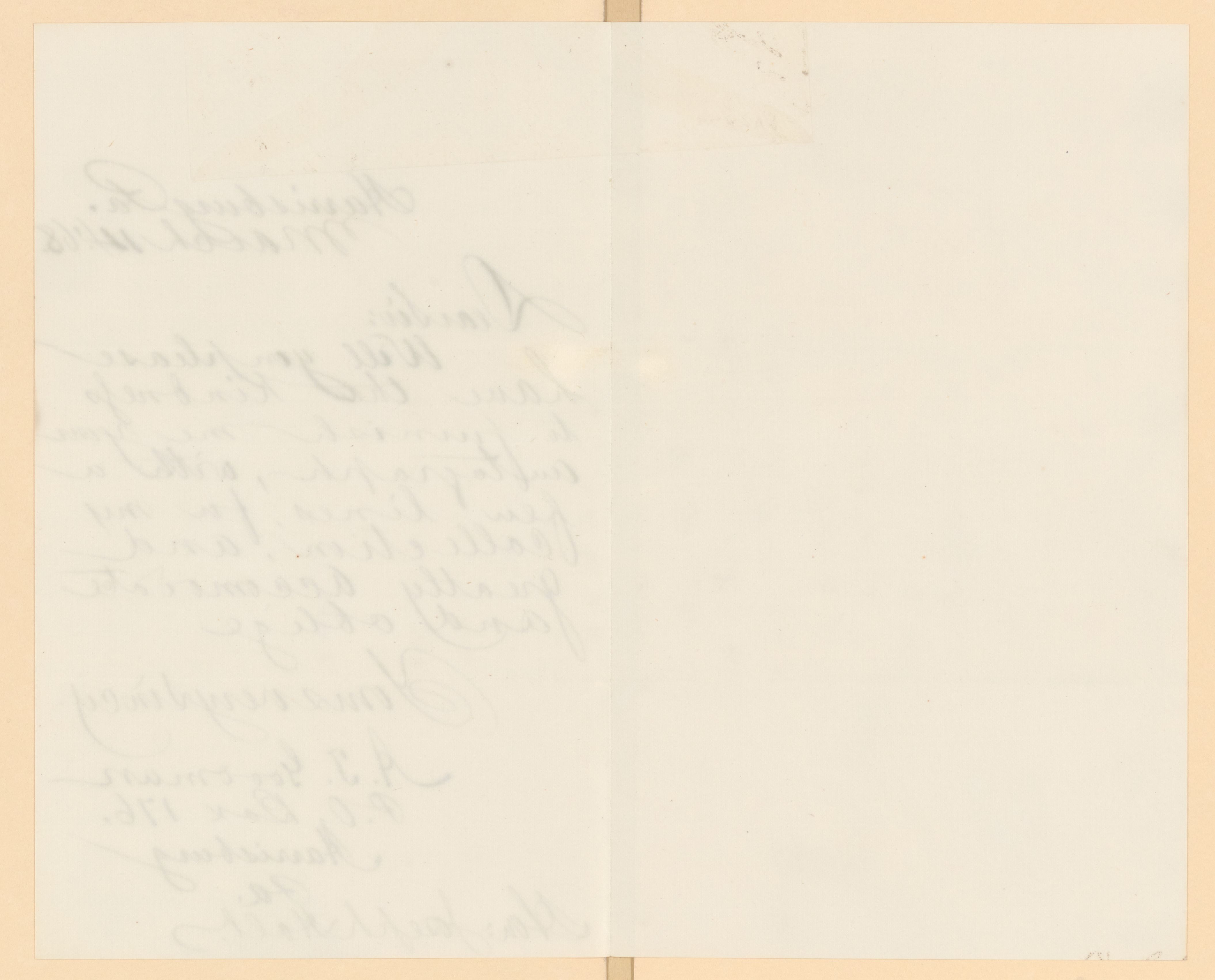 Scanned image of the current content page