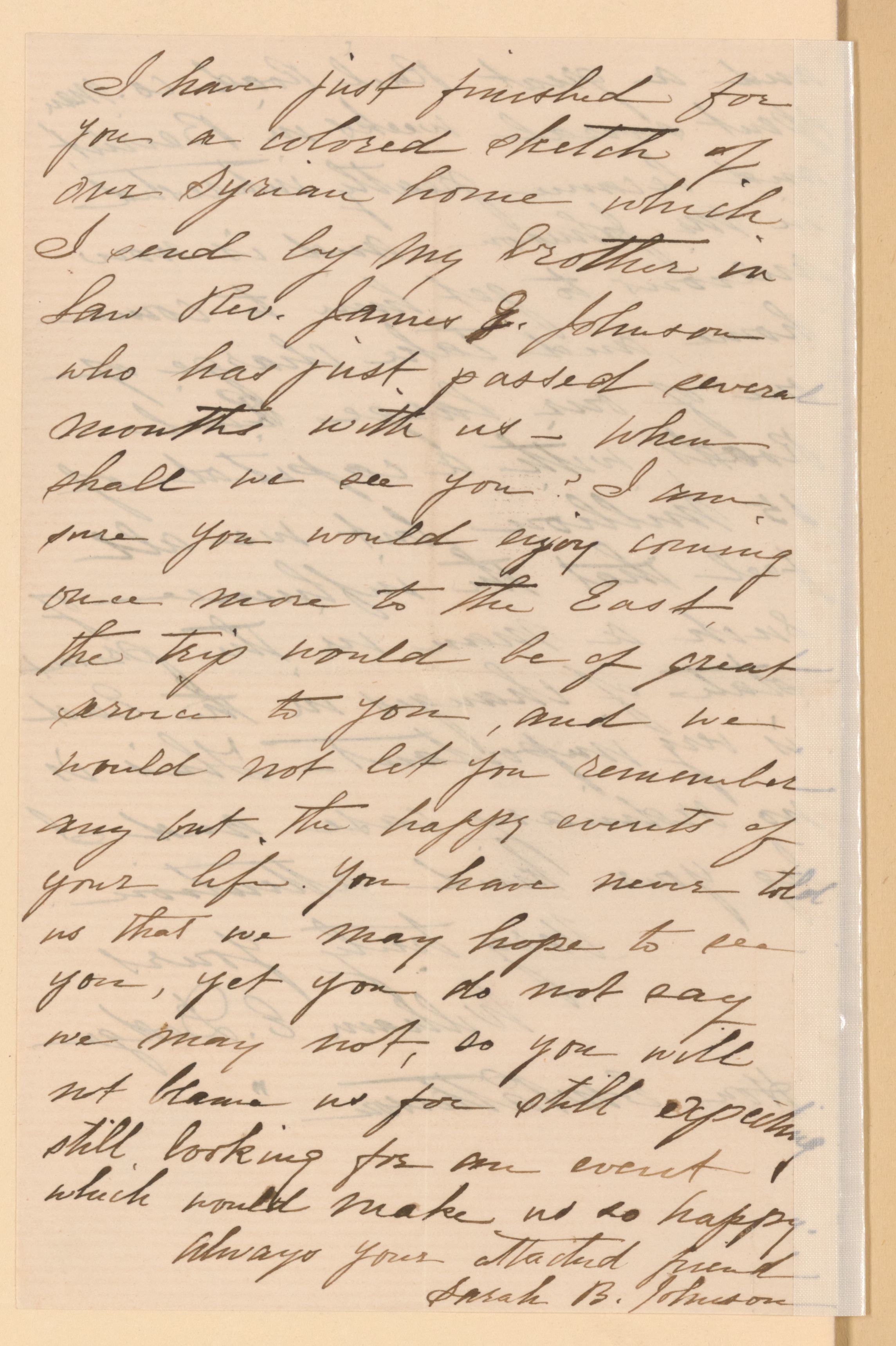 Scanned image of the current content page