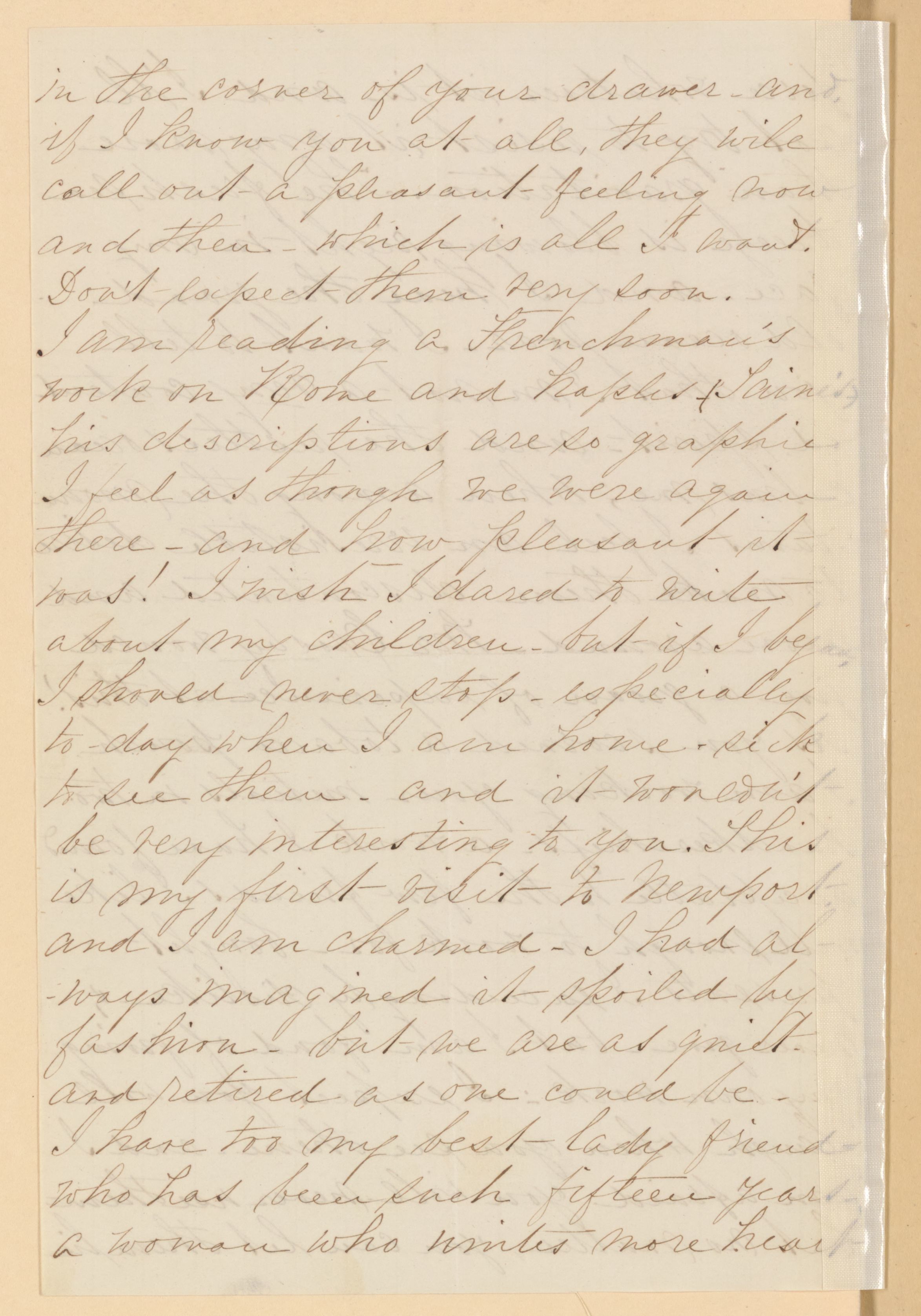 Scanned image of the current content page