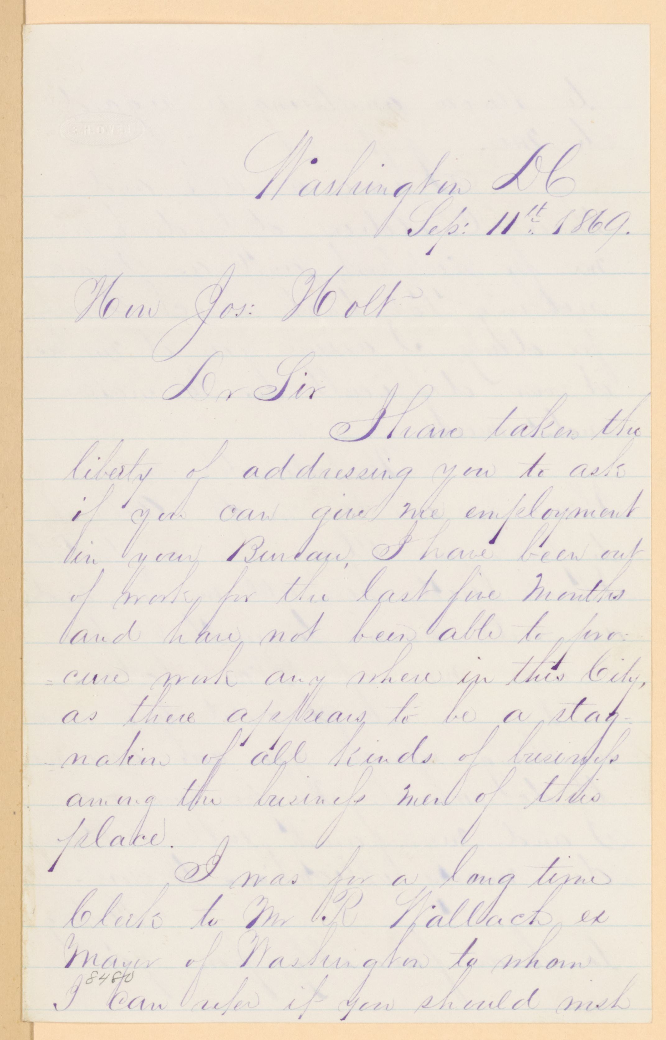 Scanned image of the current content page