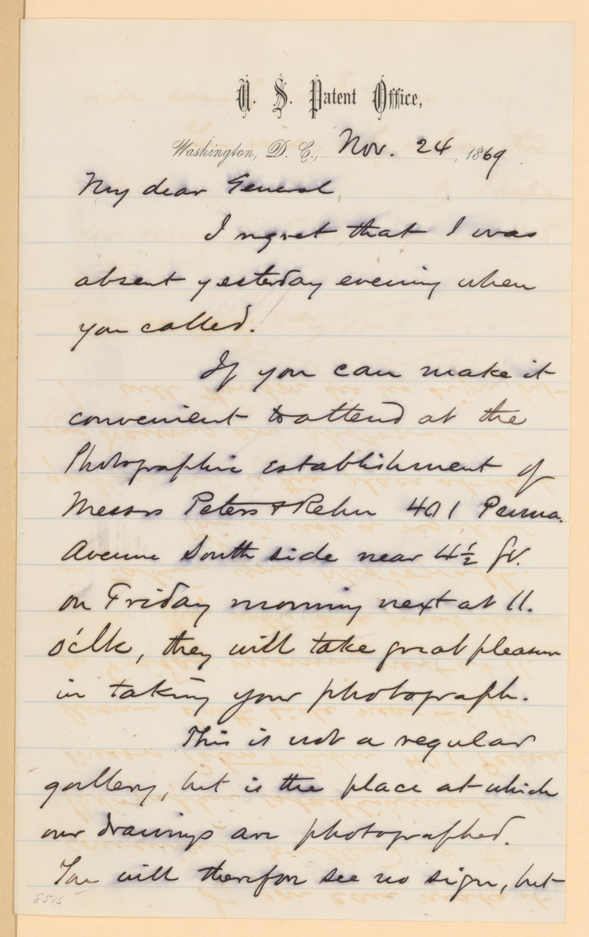 Scanned image of the current content page