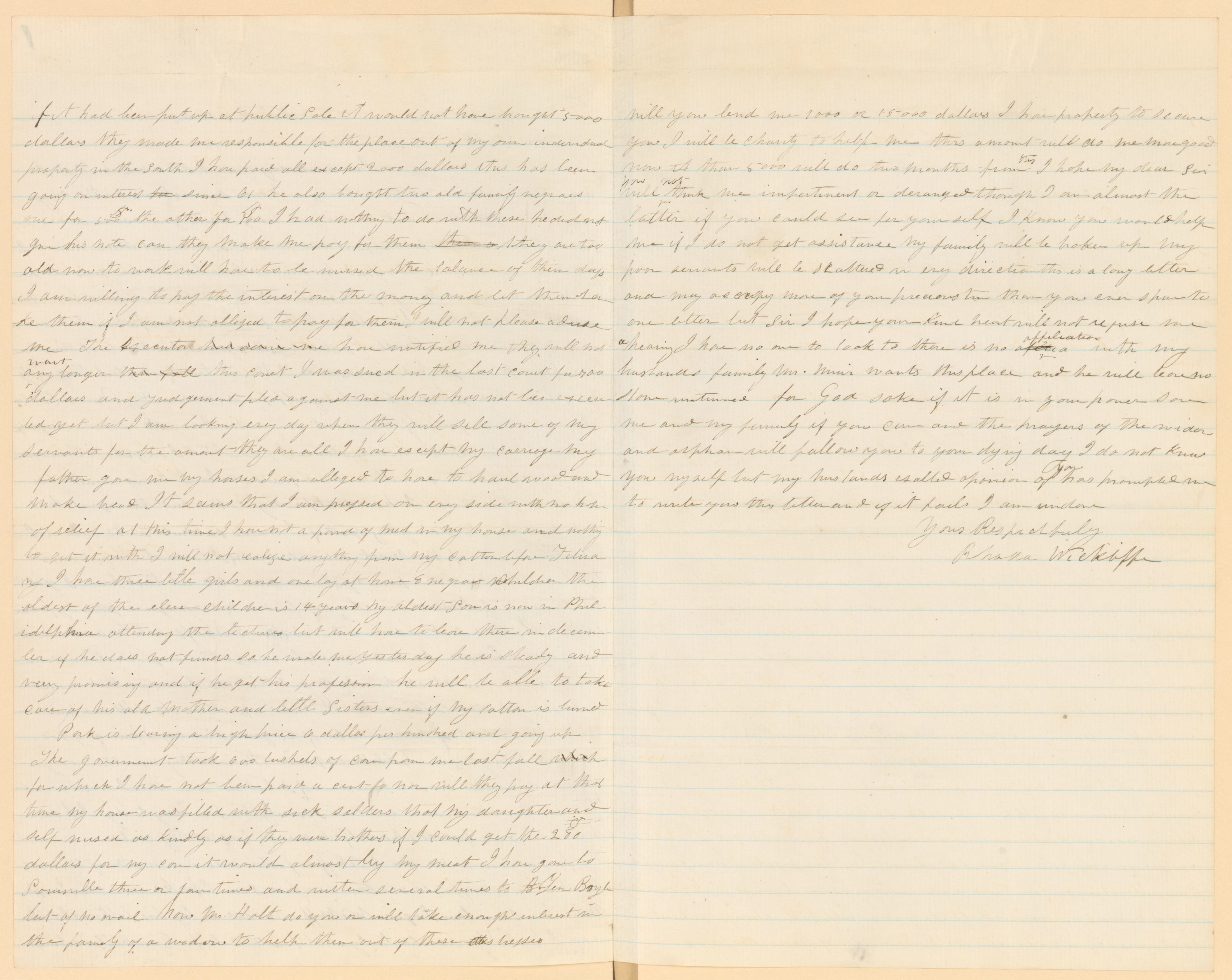 Scanned image of the current content page