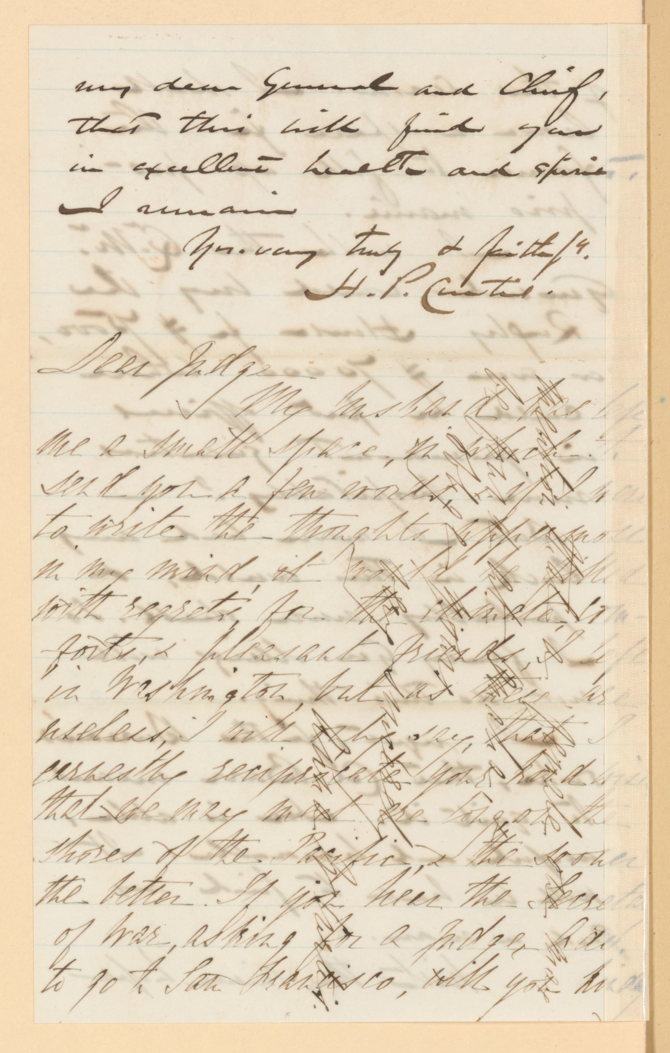 Scanned image of the current content page