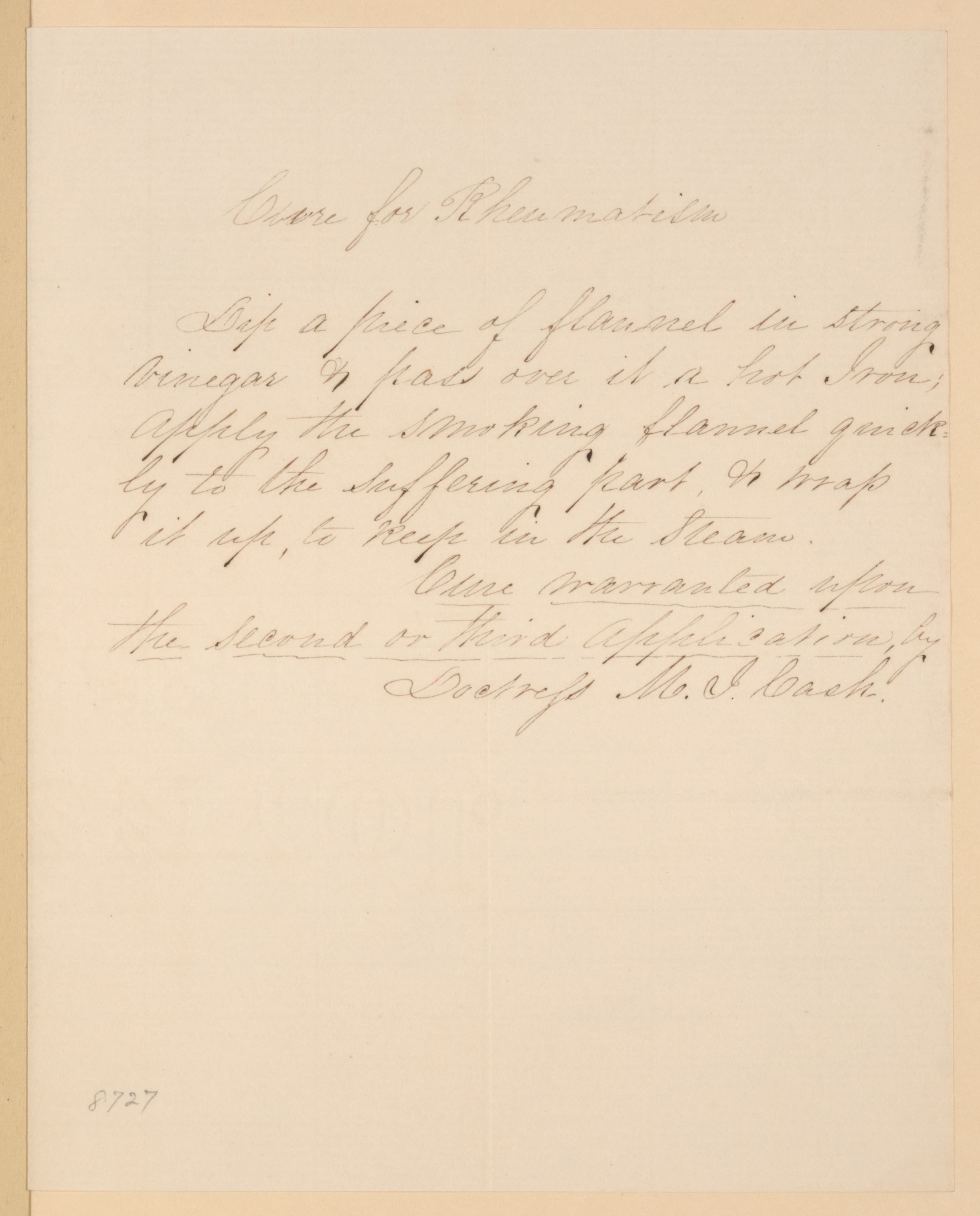 Scanned image of the current content page