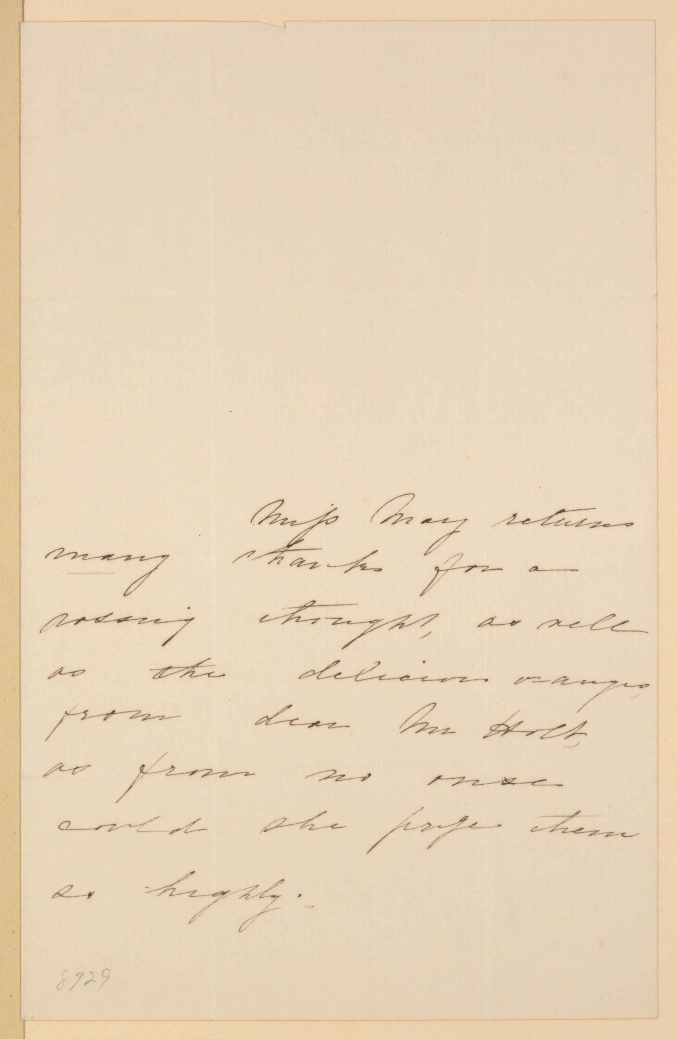 Scanned image of the current content page