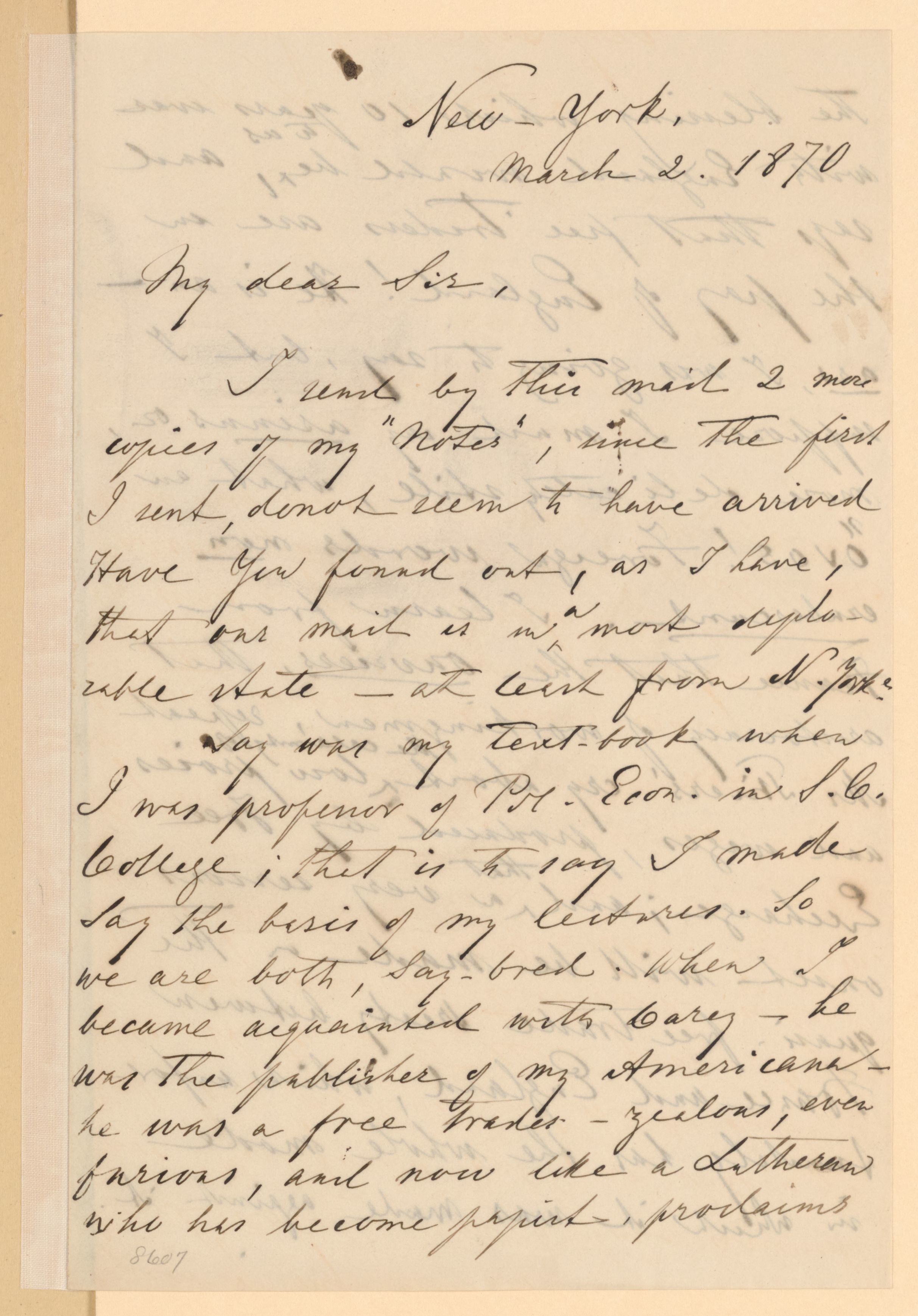 Scanned image of the current content page