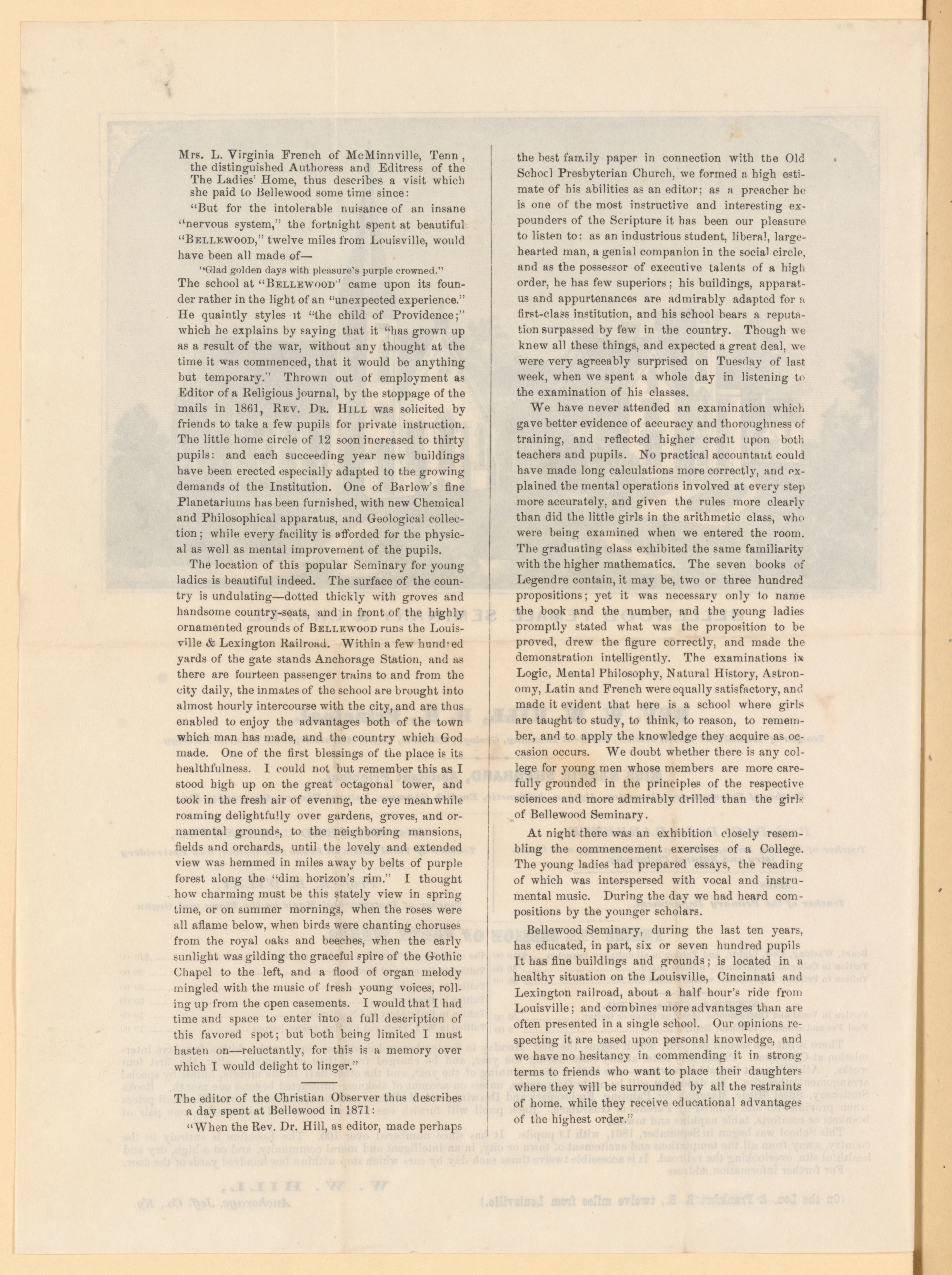 Scanned image of the current content page
