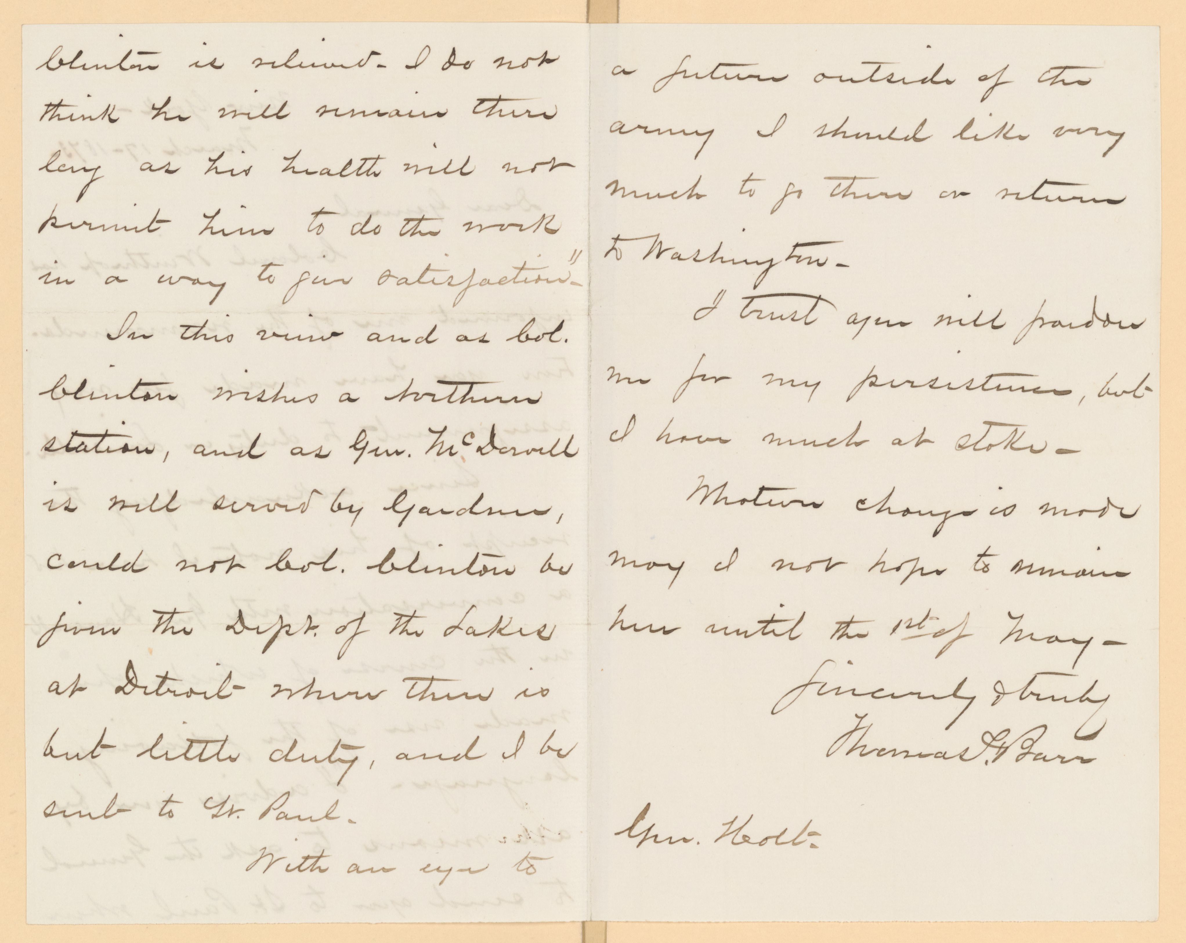 Scanned image of the current content page