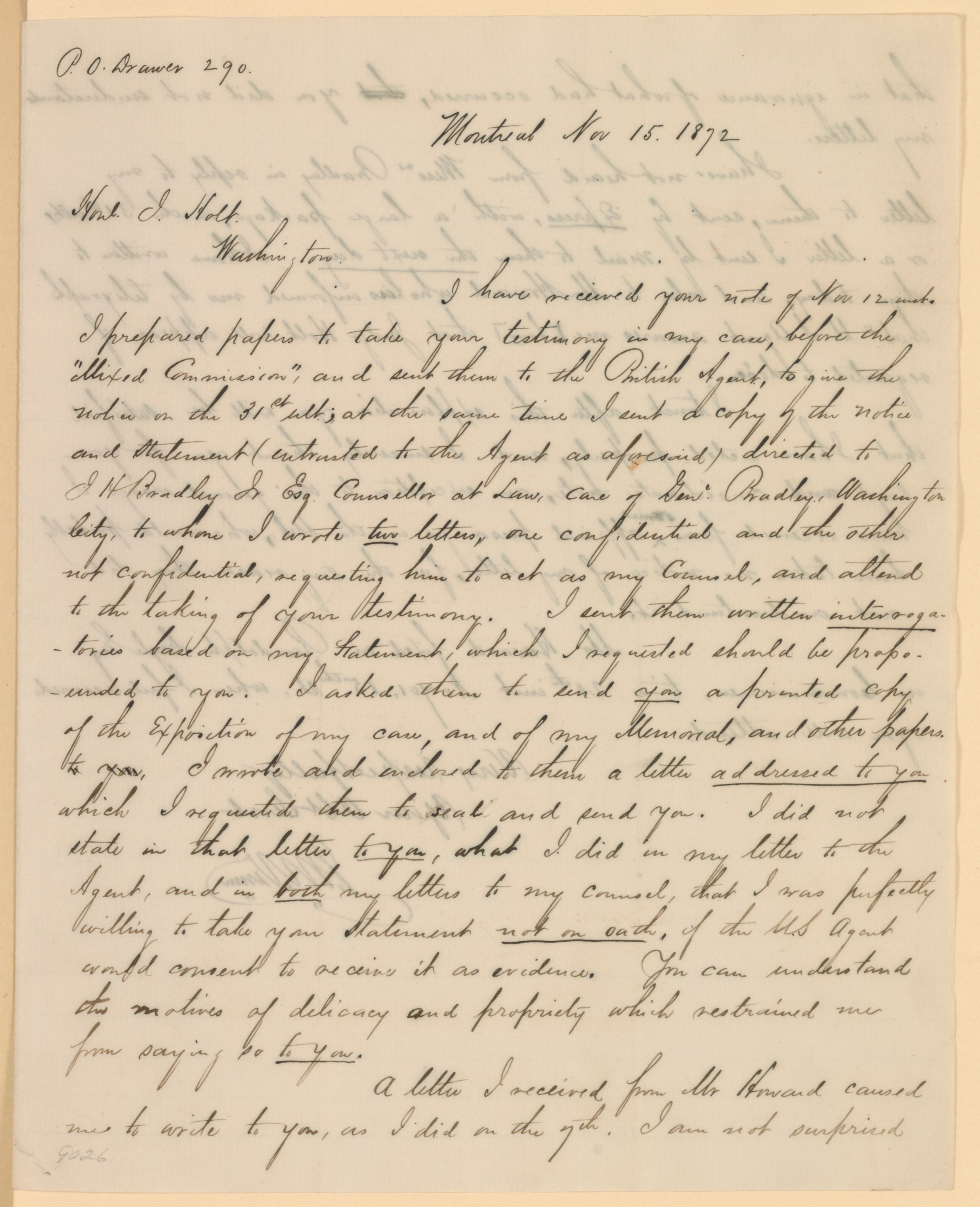 Scanned image of the current content page