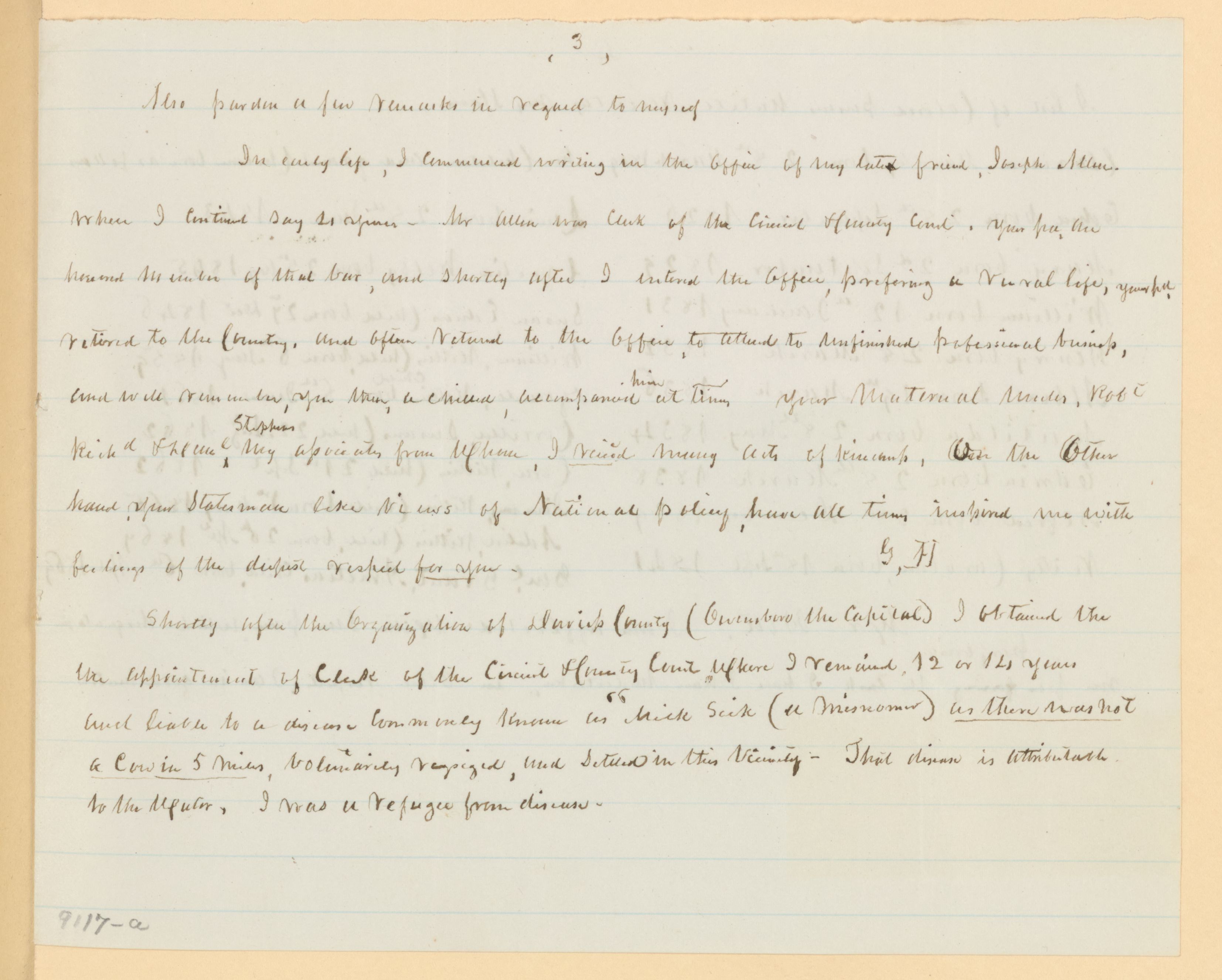 Scanned image of the current content page