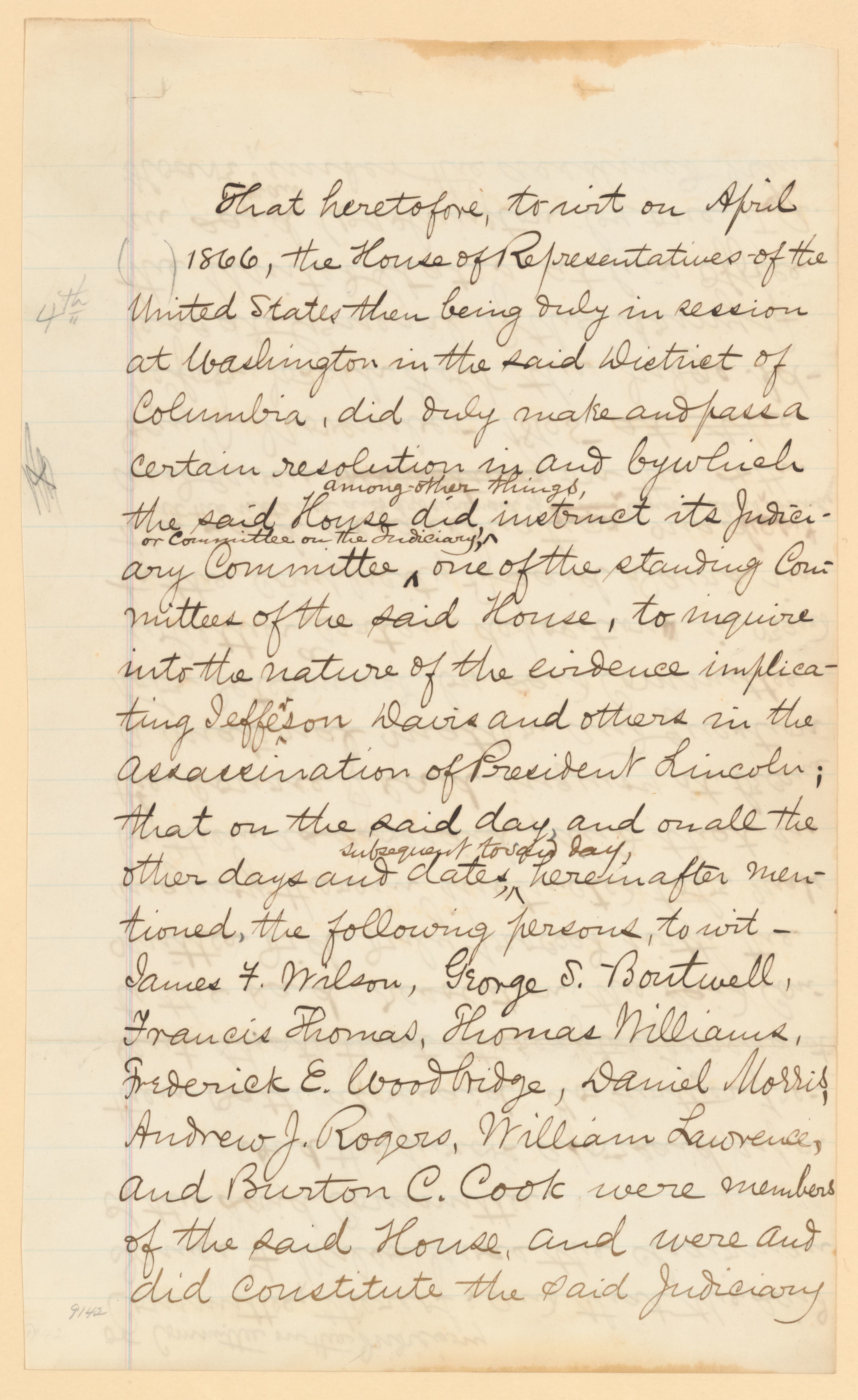 Scanned image of the current content page