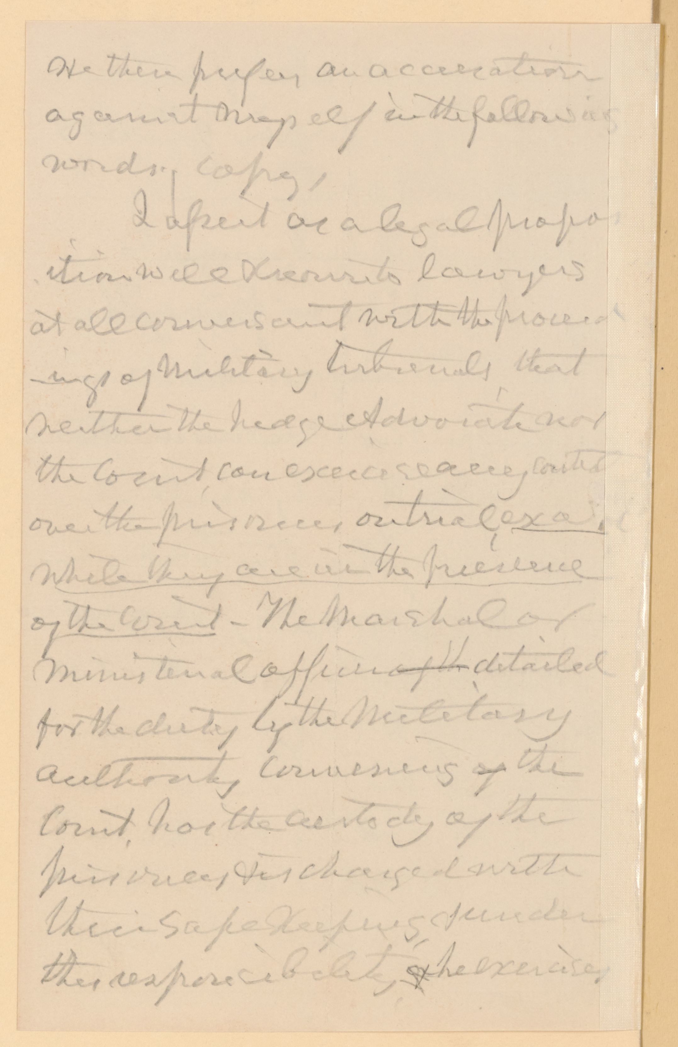 Scanned image of the current content page