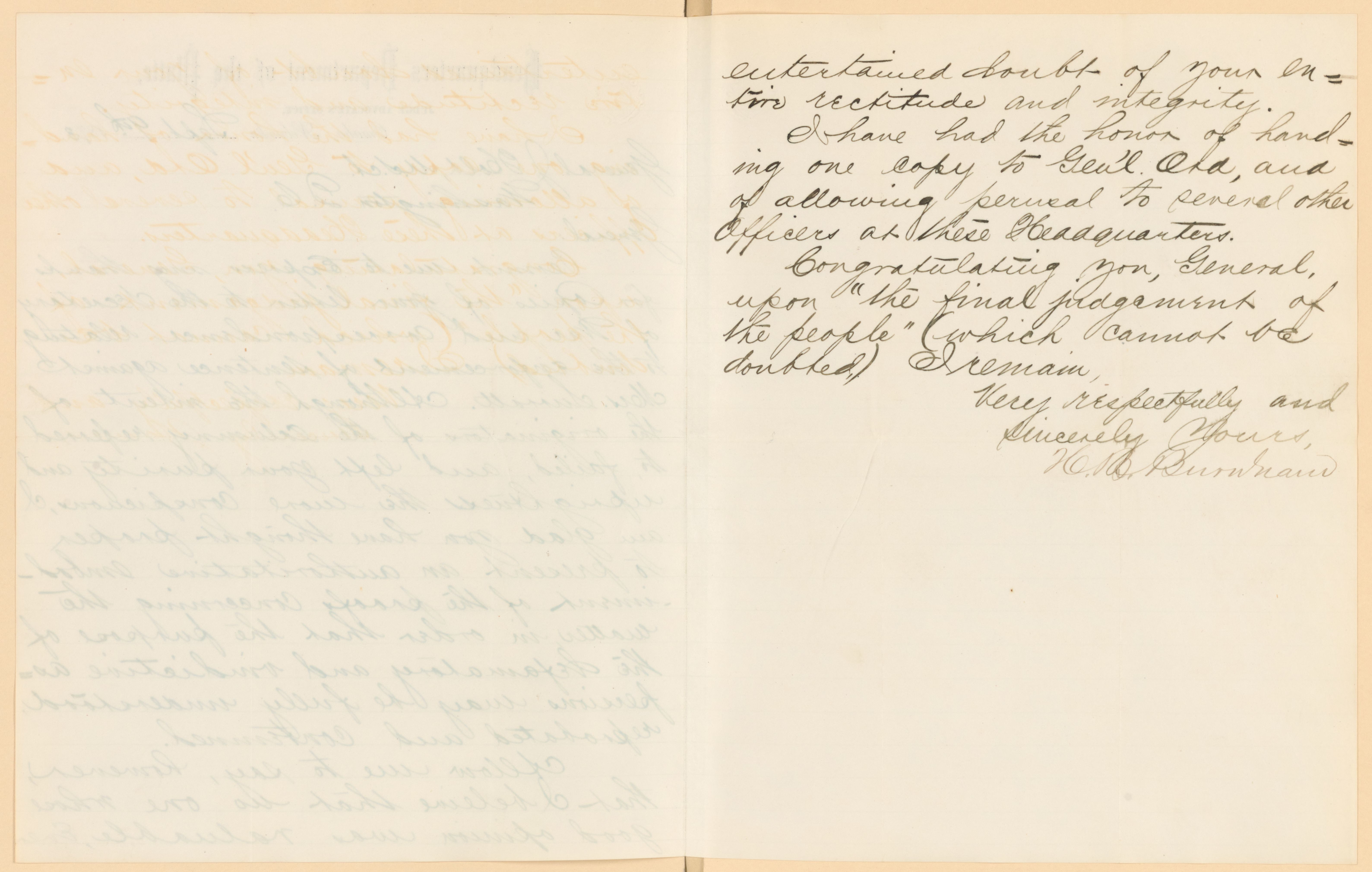 Scanned image of the current content page