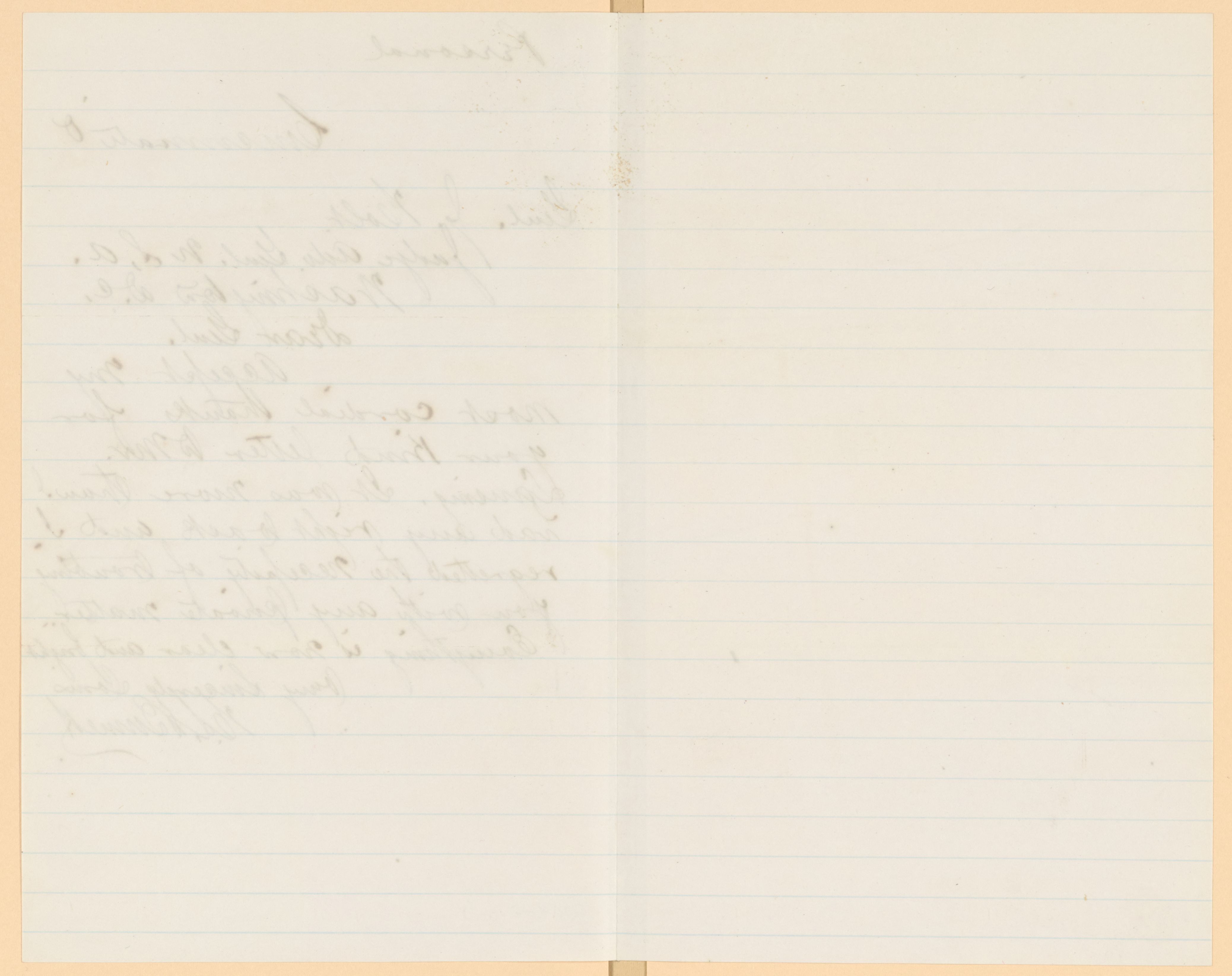 Scanned image of the current content page